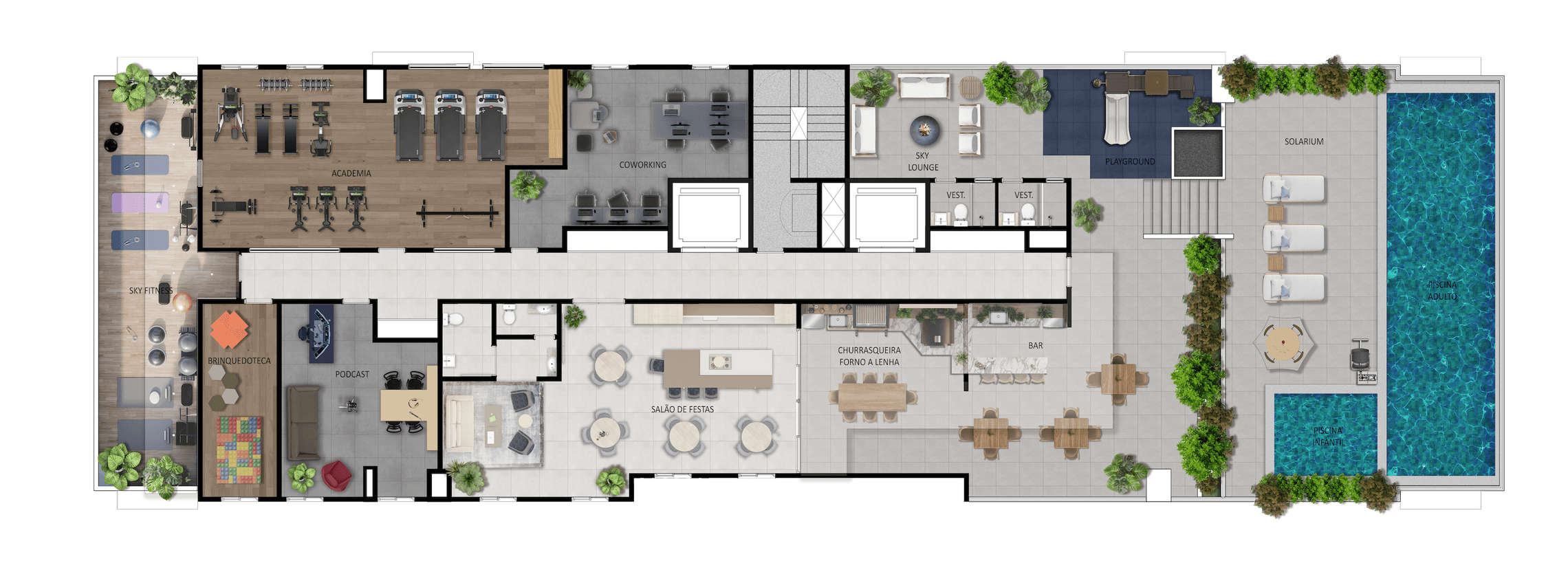 Planta 1 — Iberius Jardim São Paulo - Residencial