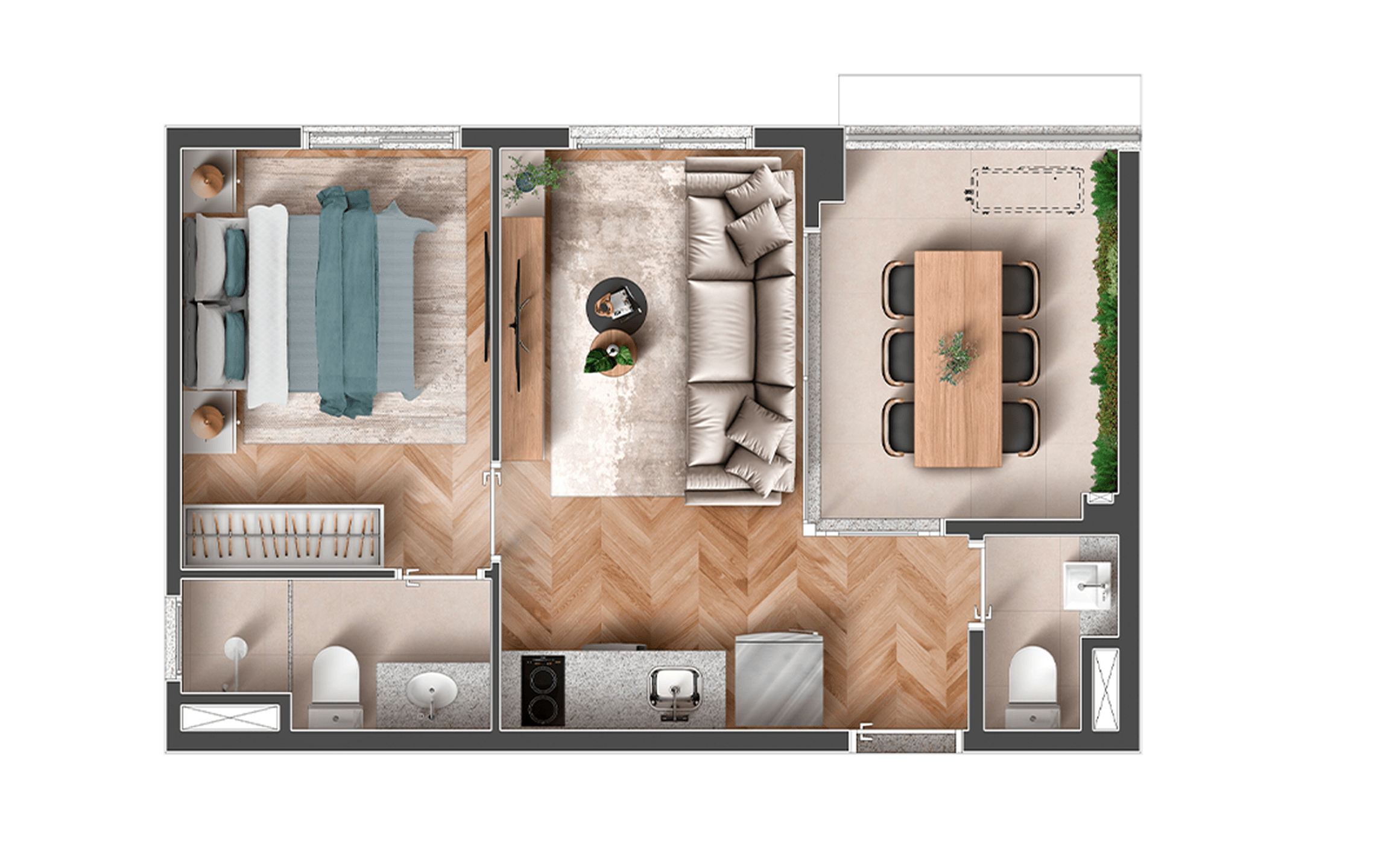 Planta 2 — Ode Vila Clementino - Residencial