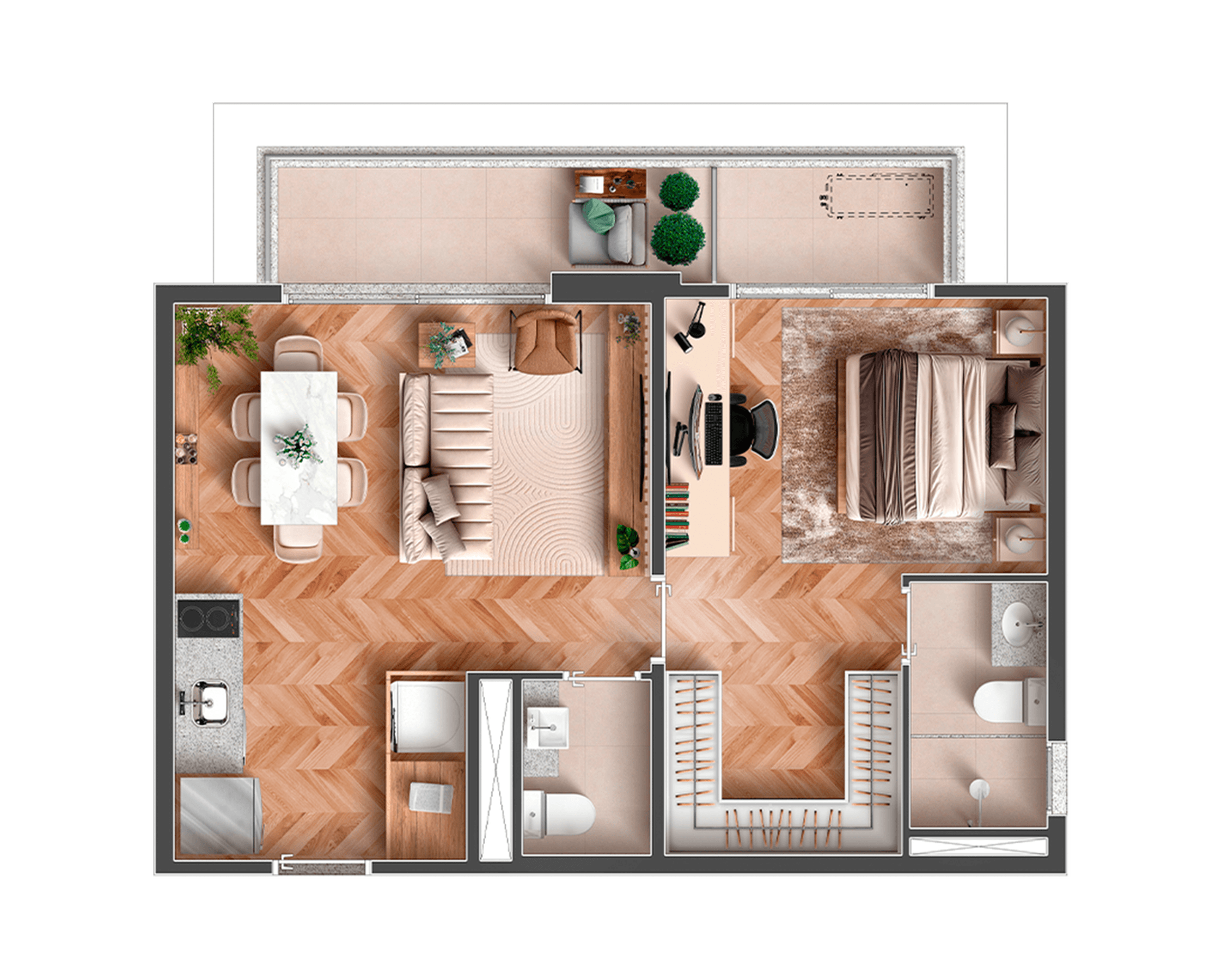 Planta 3 — Ode Vila Clementino - Residencial