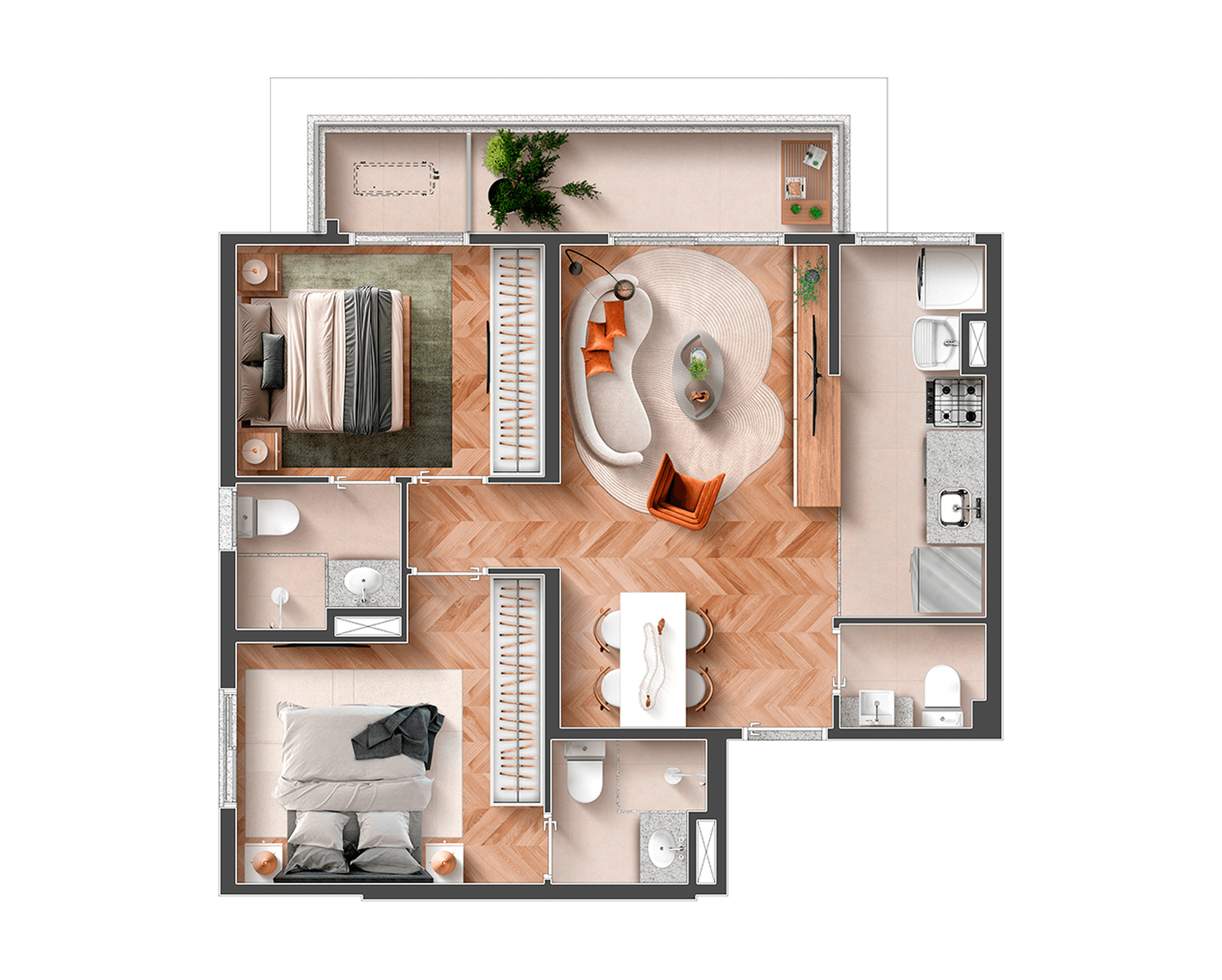 Planta 5 — Ode Vila Clementino - Residencial