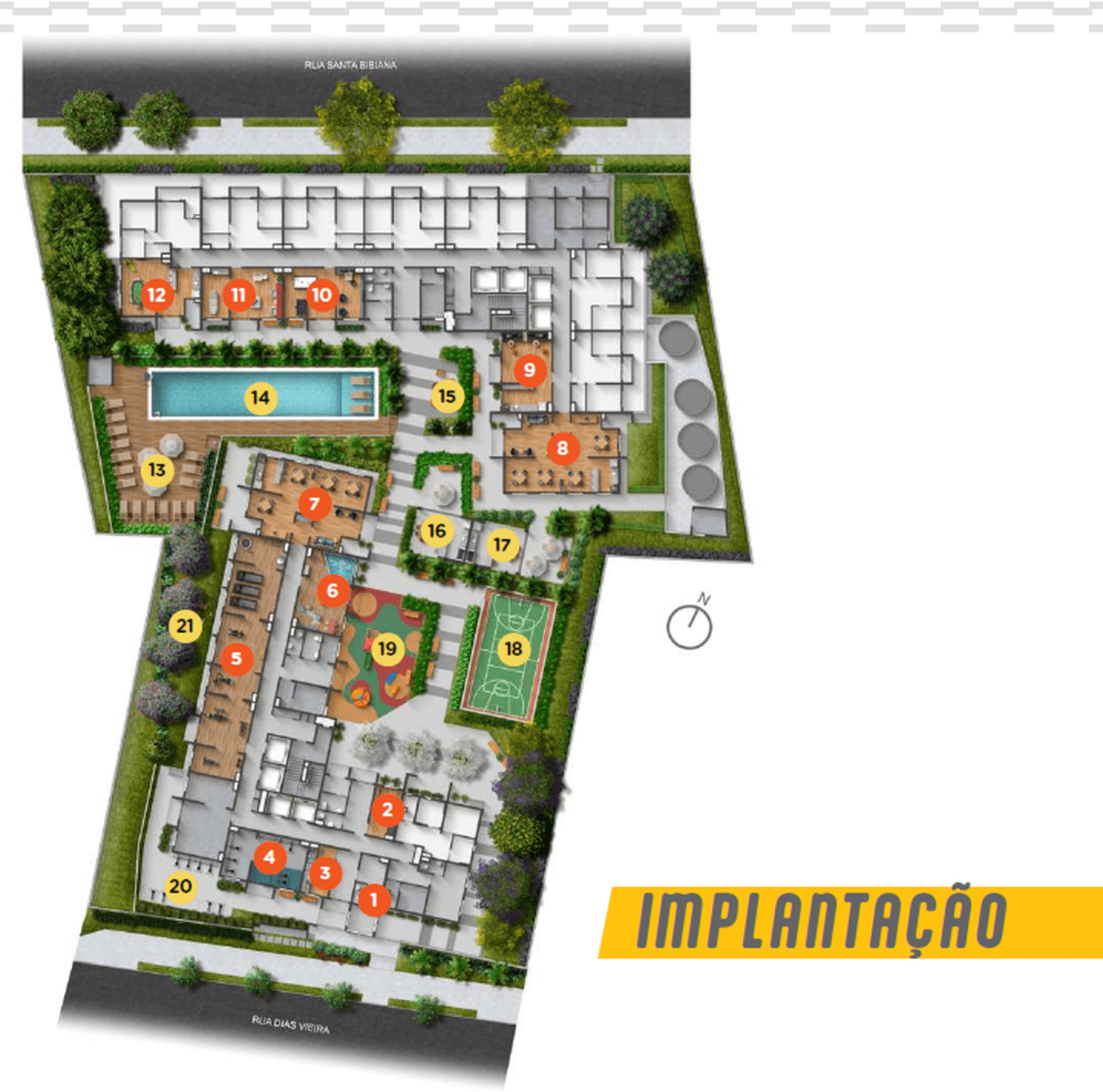 Planta 1 — Vibra Estação Vila Sônia