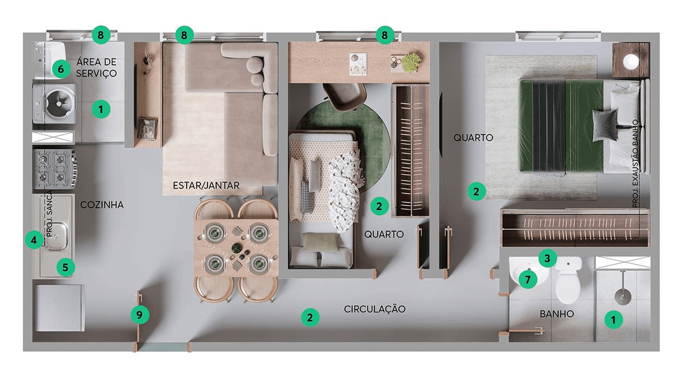 Planta 3 — San Toledo - Fase 1
