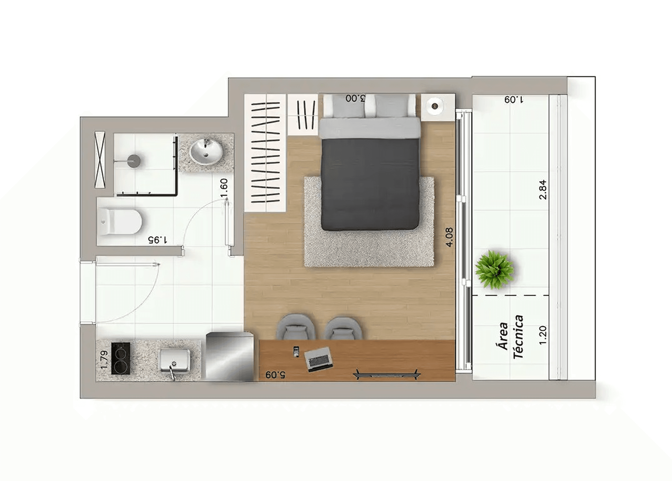 Planta 2 — Ateliê Vila Madalena - NR