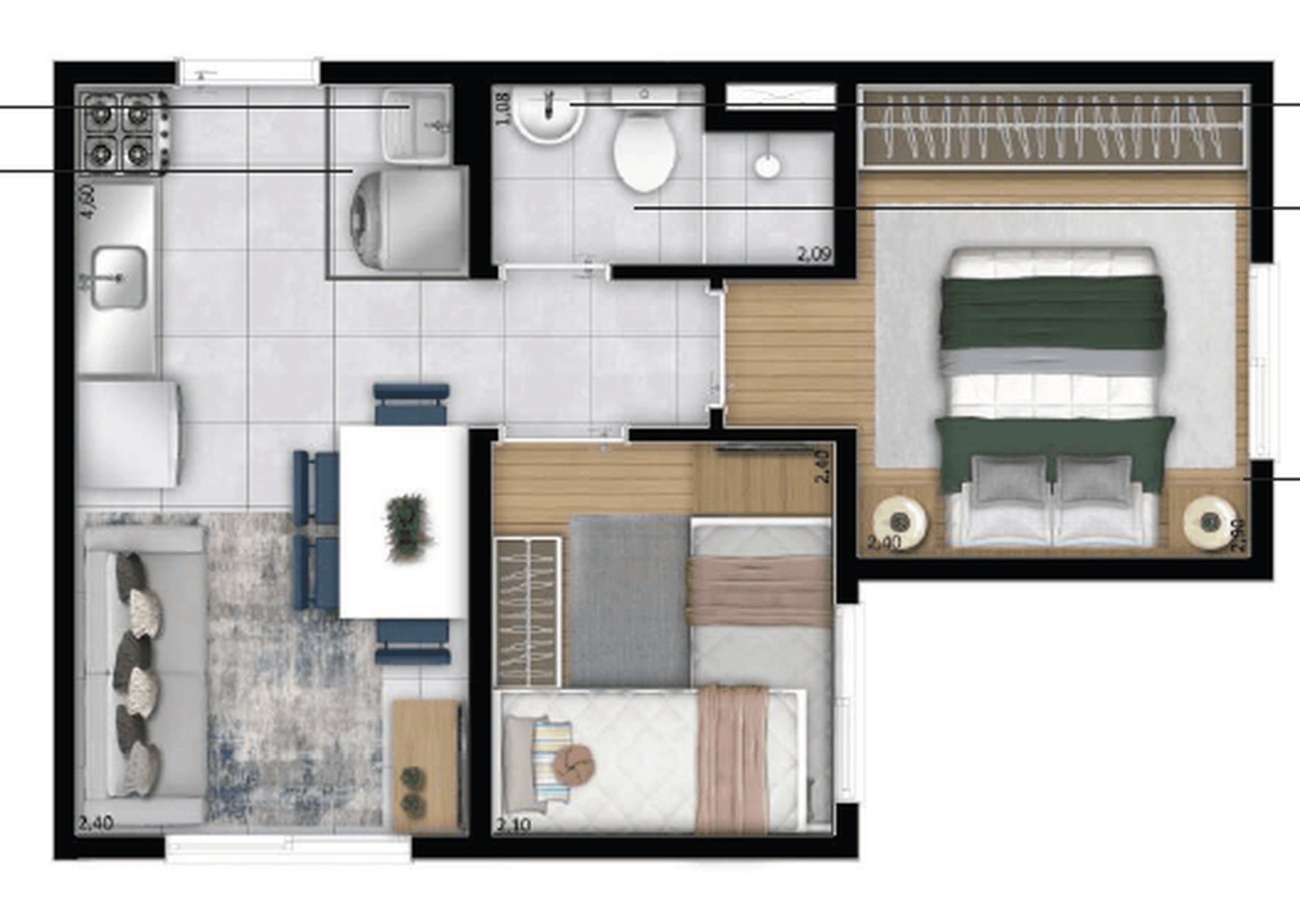 Planta 2 — Meu Plano&Itaquera Ipê
