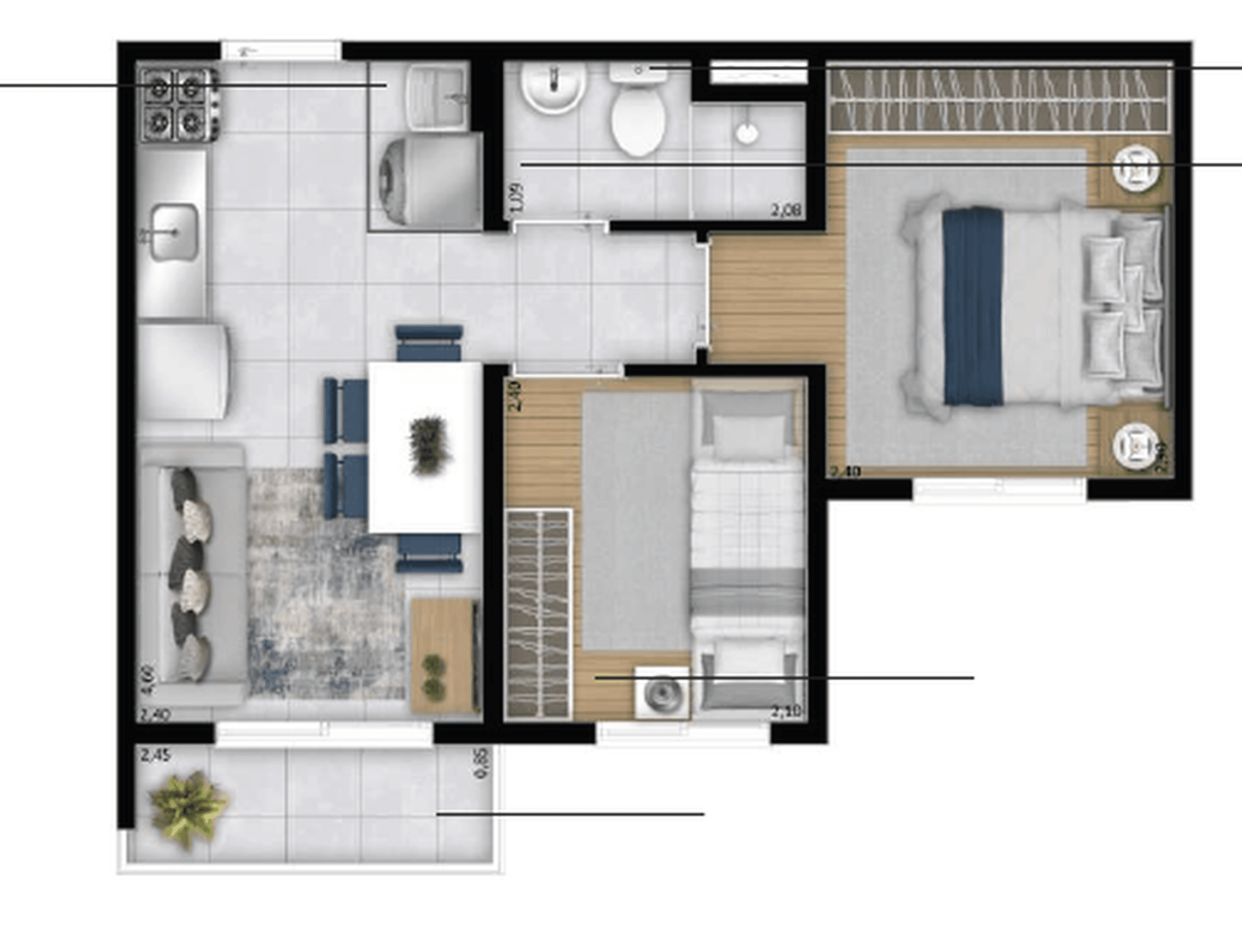 Planta 4 — Meu Plano&Itaquera Ipê