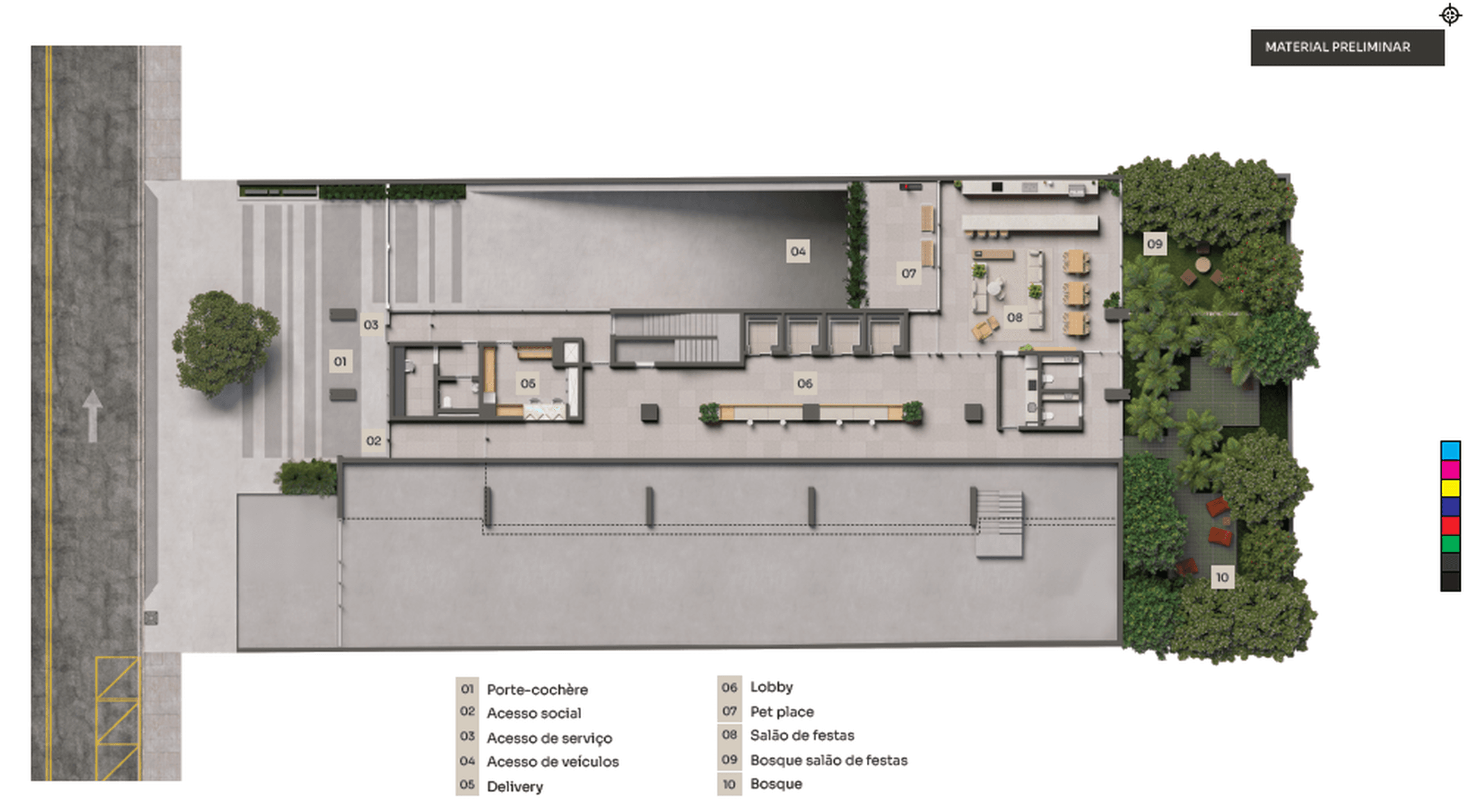 Planta 4 — Edifício Paulistano