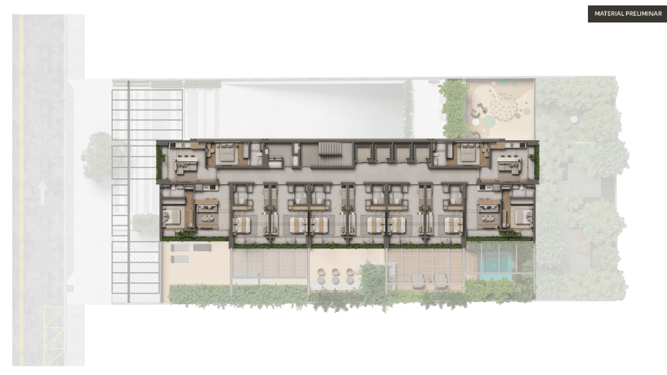 Planta 3 — Edifício Paulistano