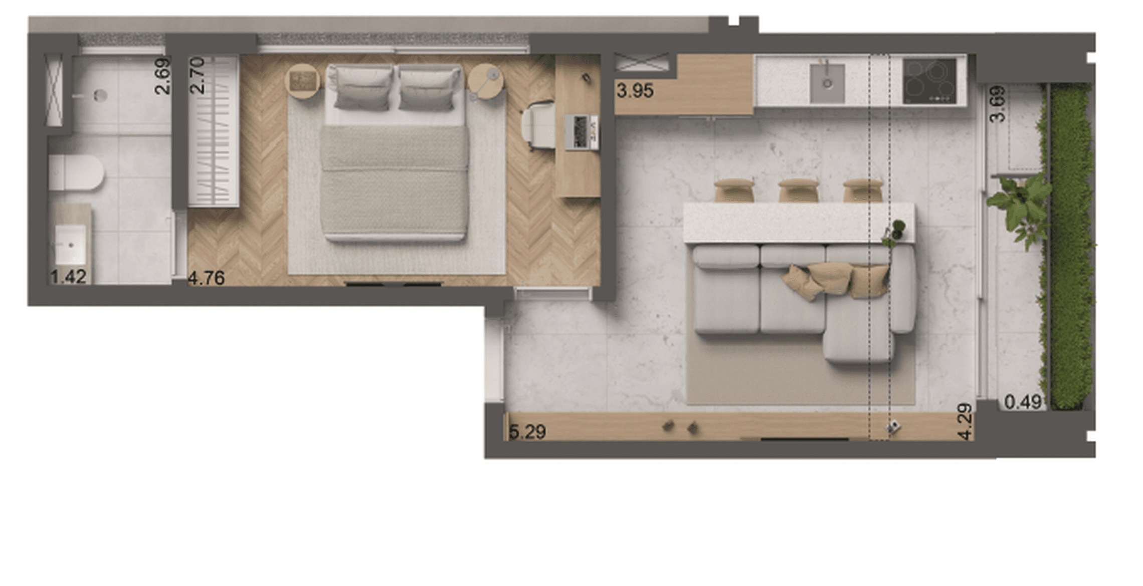 Planta 6 — Edifício Paulistano