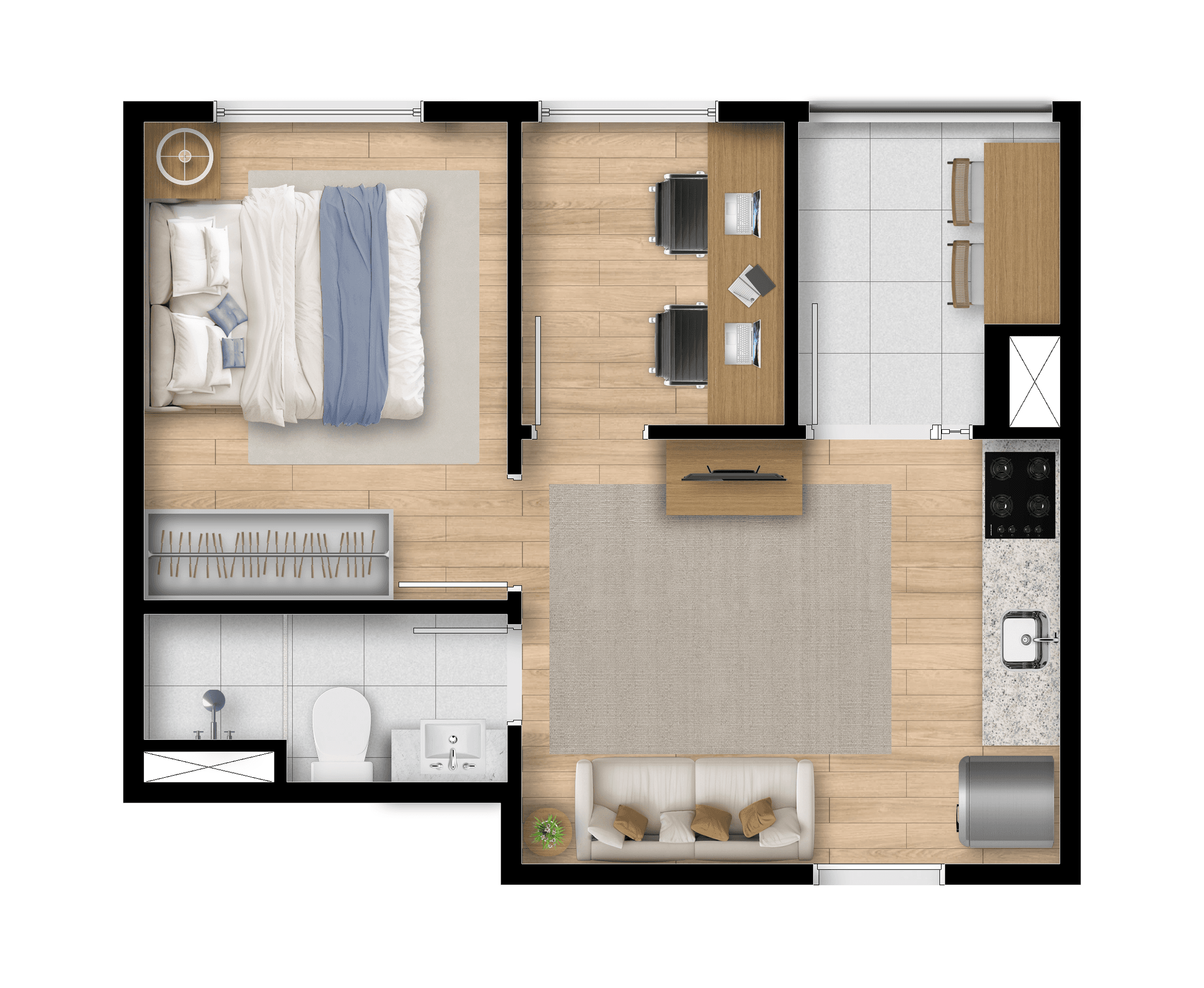 Planta 5 — Maskan Ipiranga - Residencial