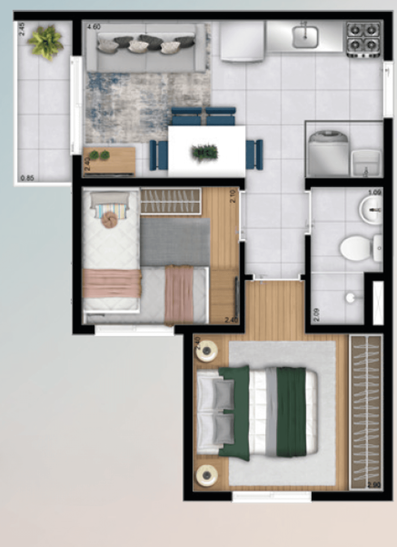 Planta 5 — Plano&Alto Morumbi Benois