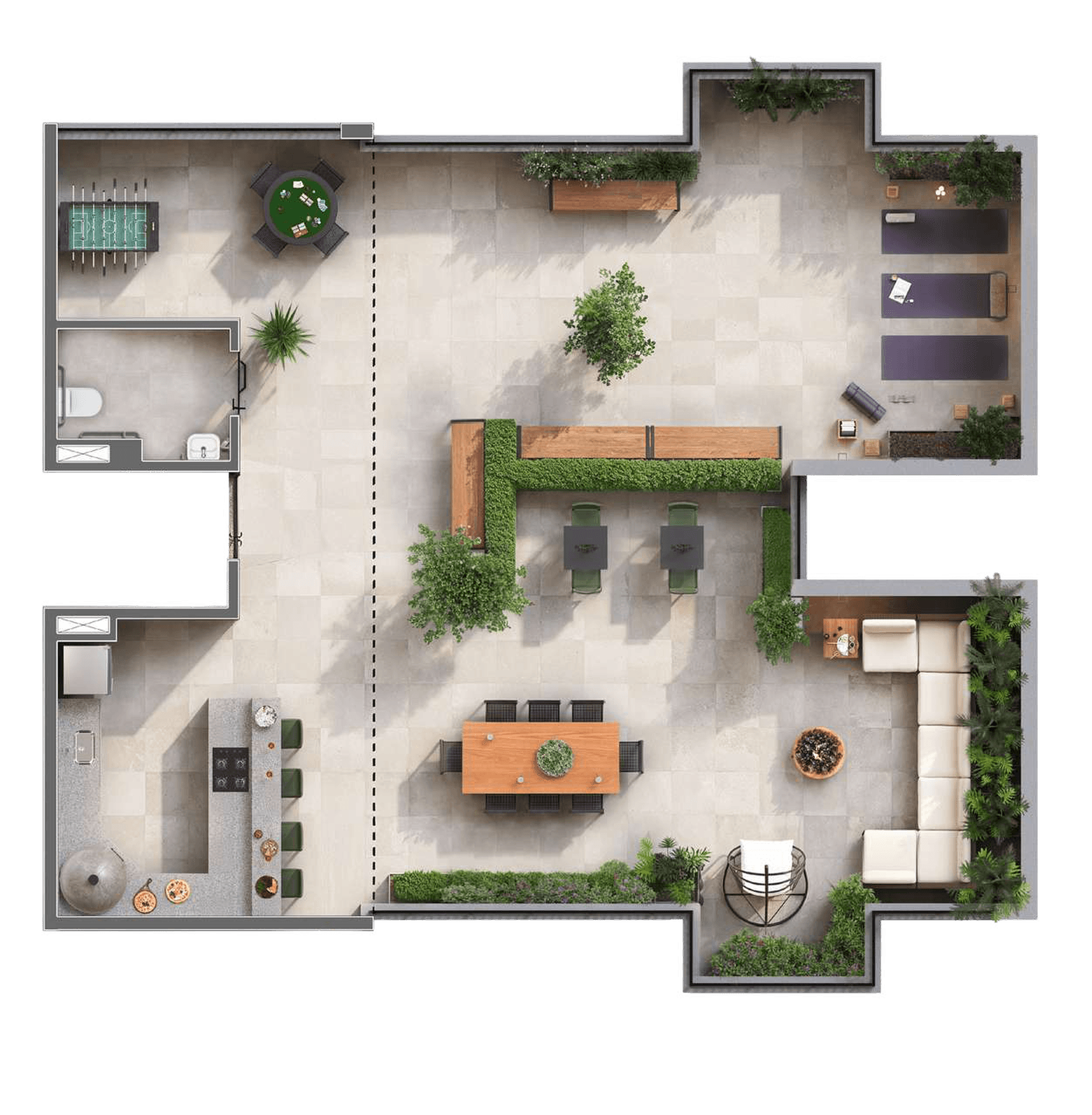 Planta 1 — Vila 197