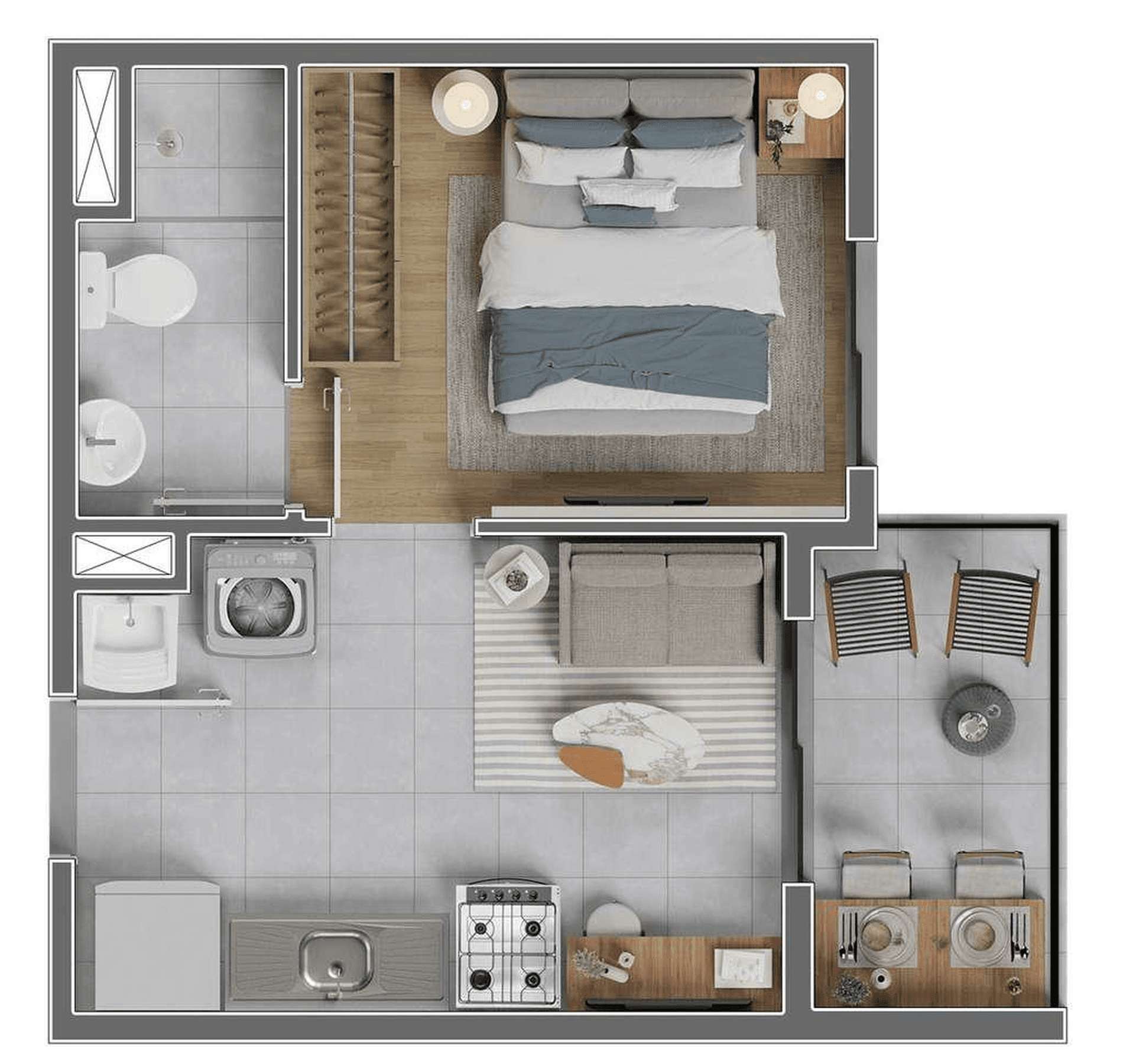 Planta 3 — Vila 197