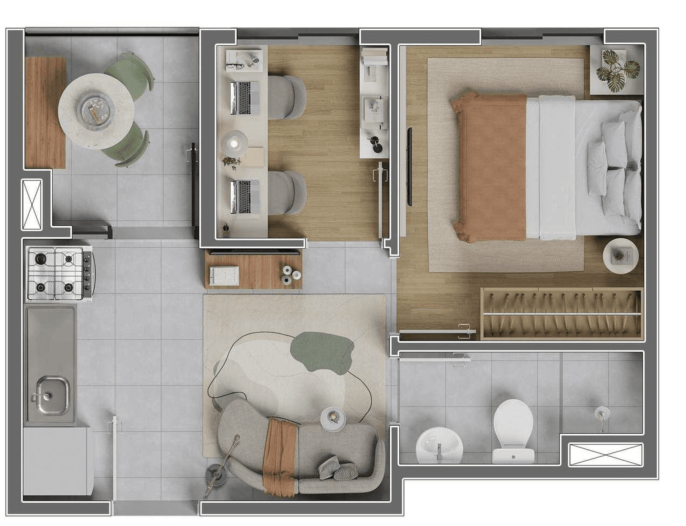 Planta 4 — Vila 197