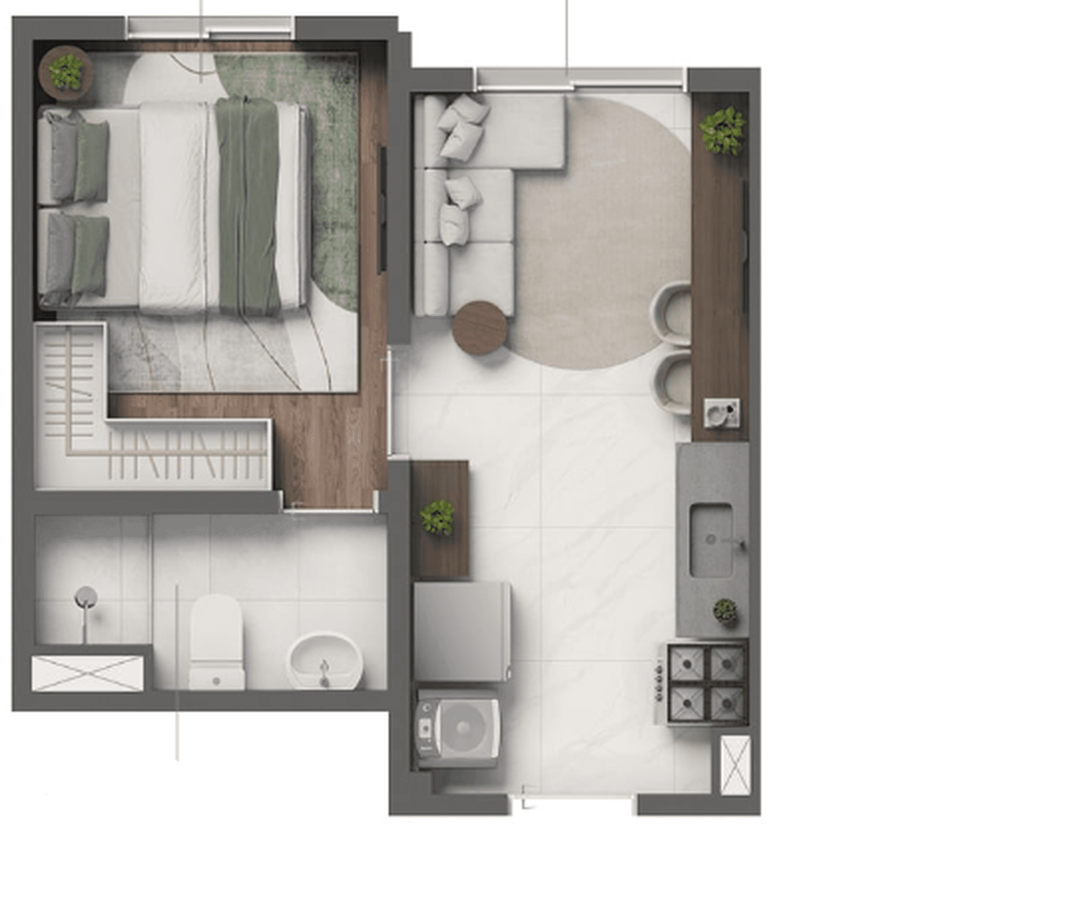 Planta 1 — Grand Vivaz Penha