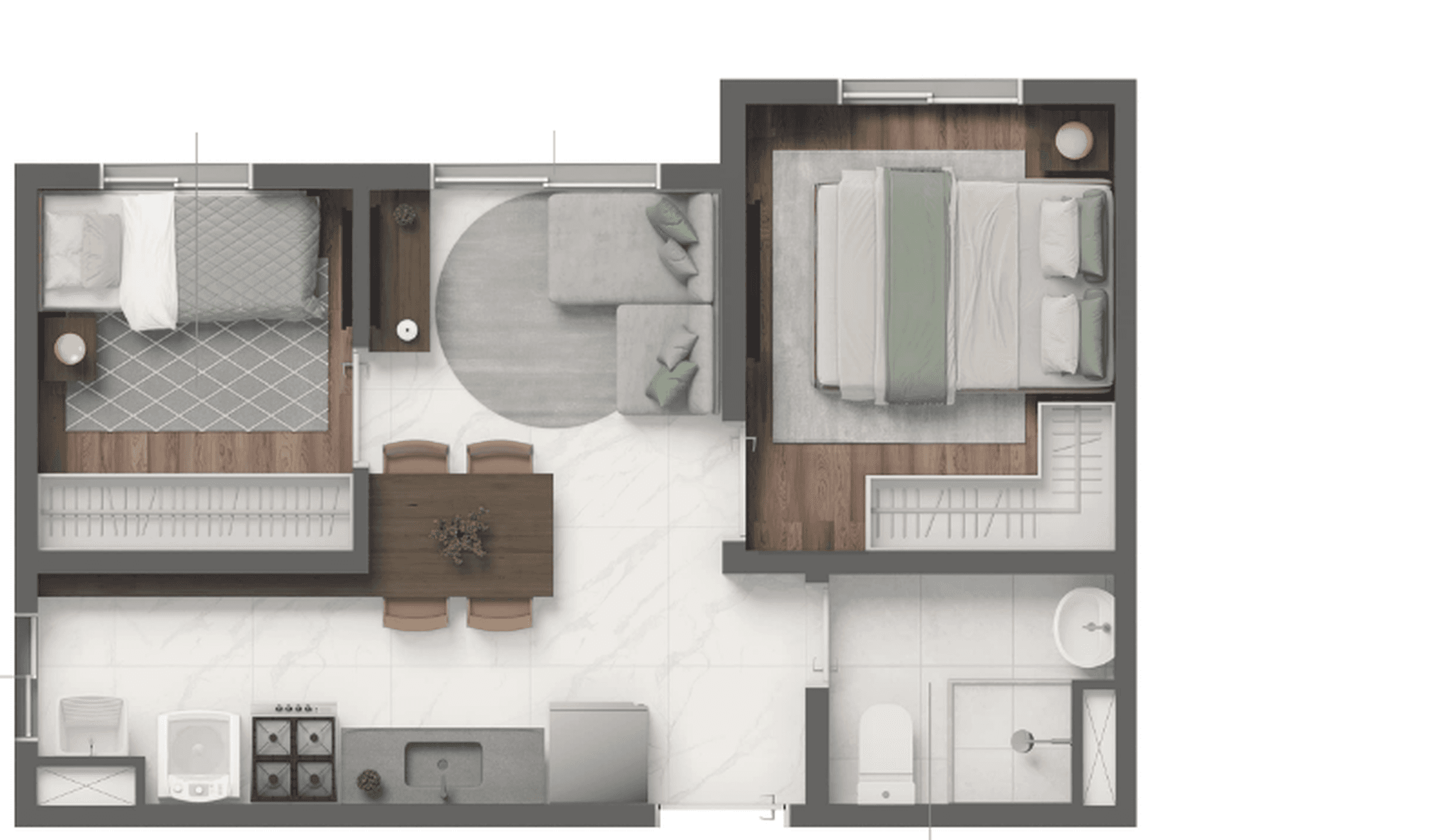 Planta 6 — Grand Vivaz Penha