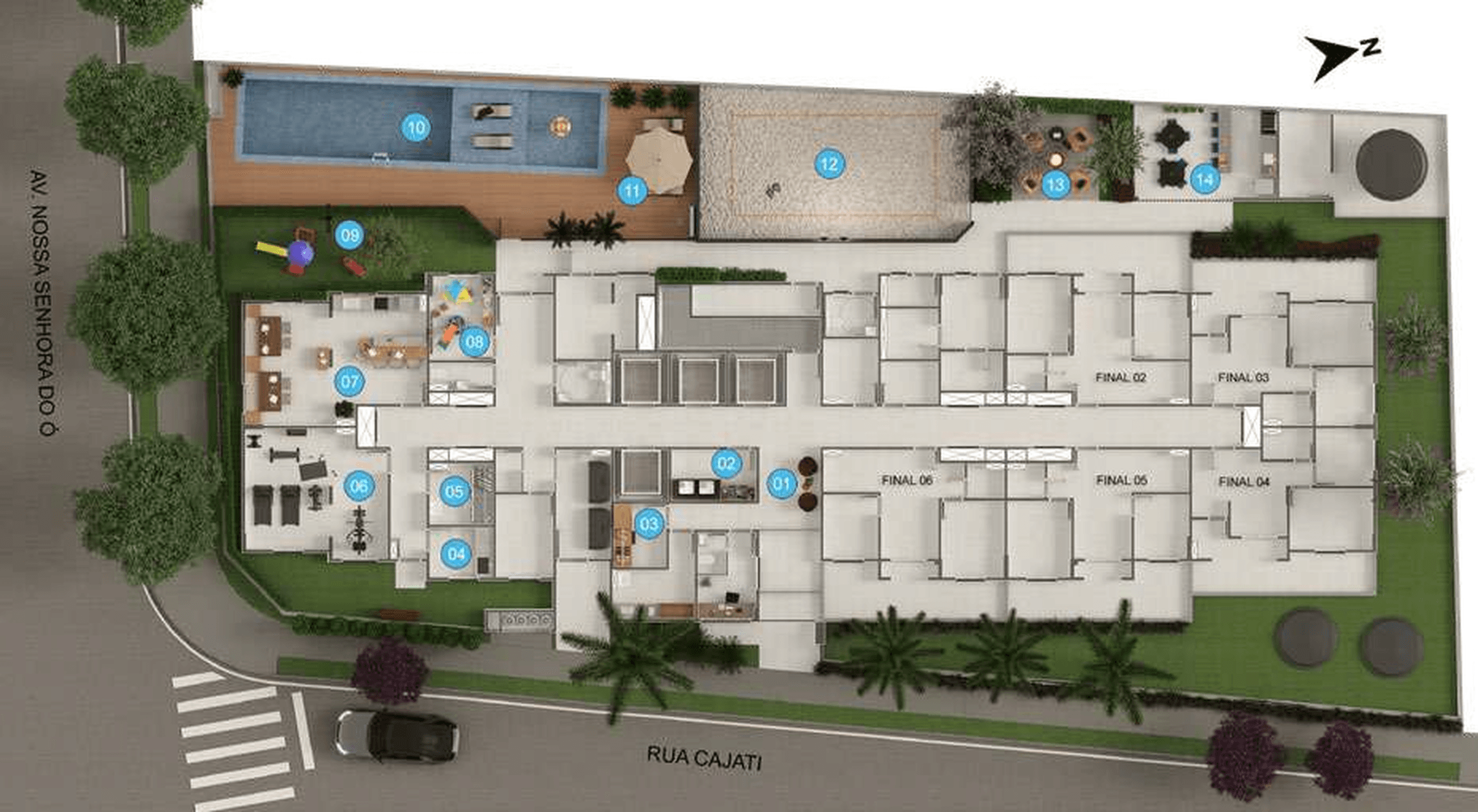 Planta 2 — Lift Estação Freguesia