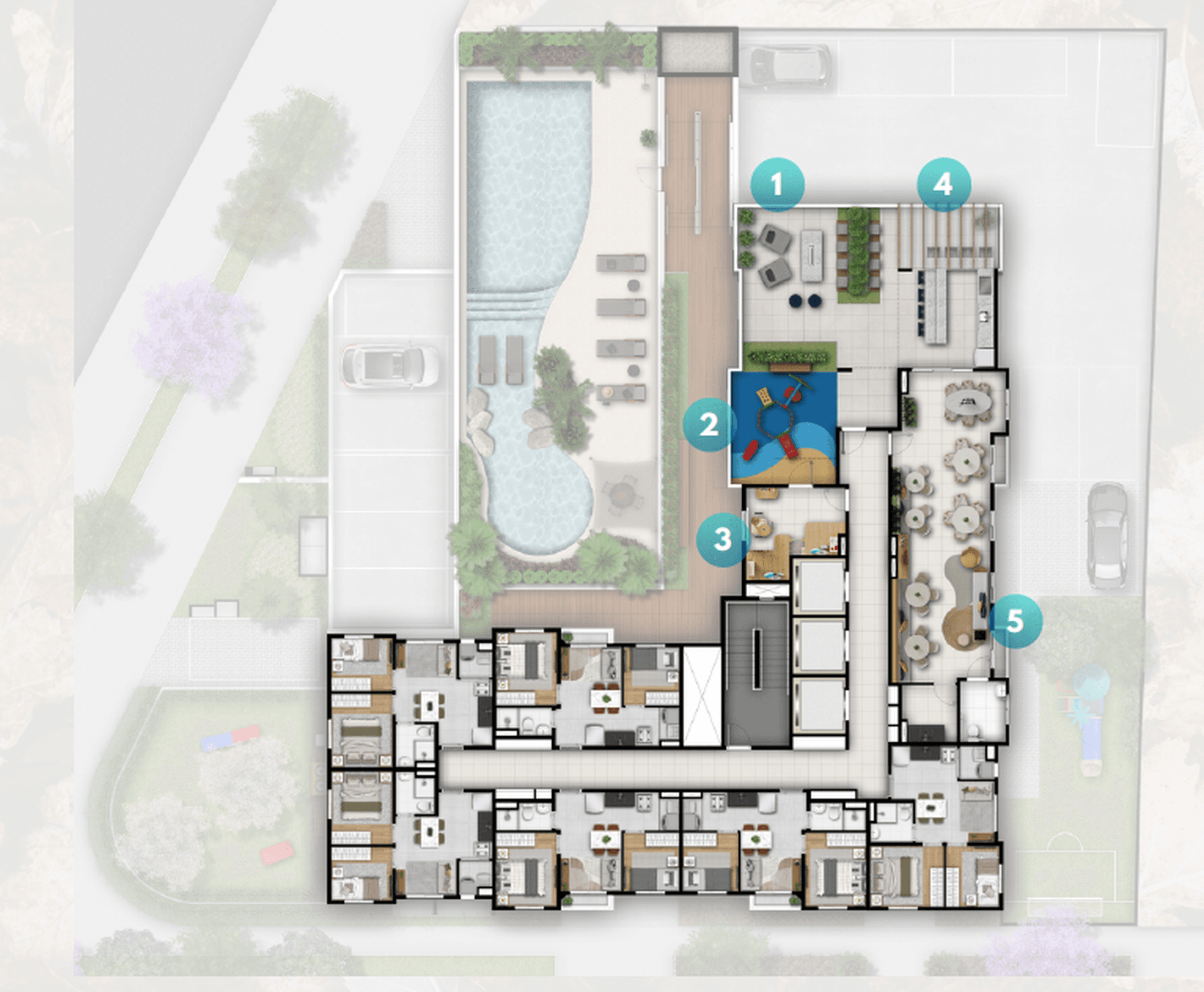 Planta 2 — Smart Metrô Patriarca - Residencial