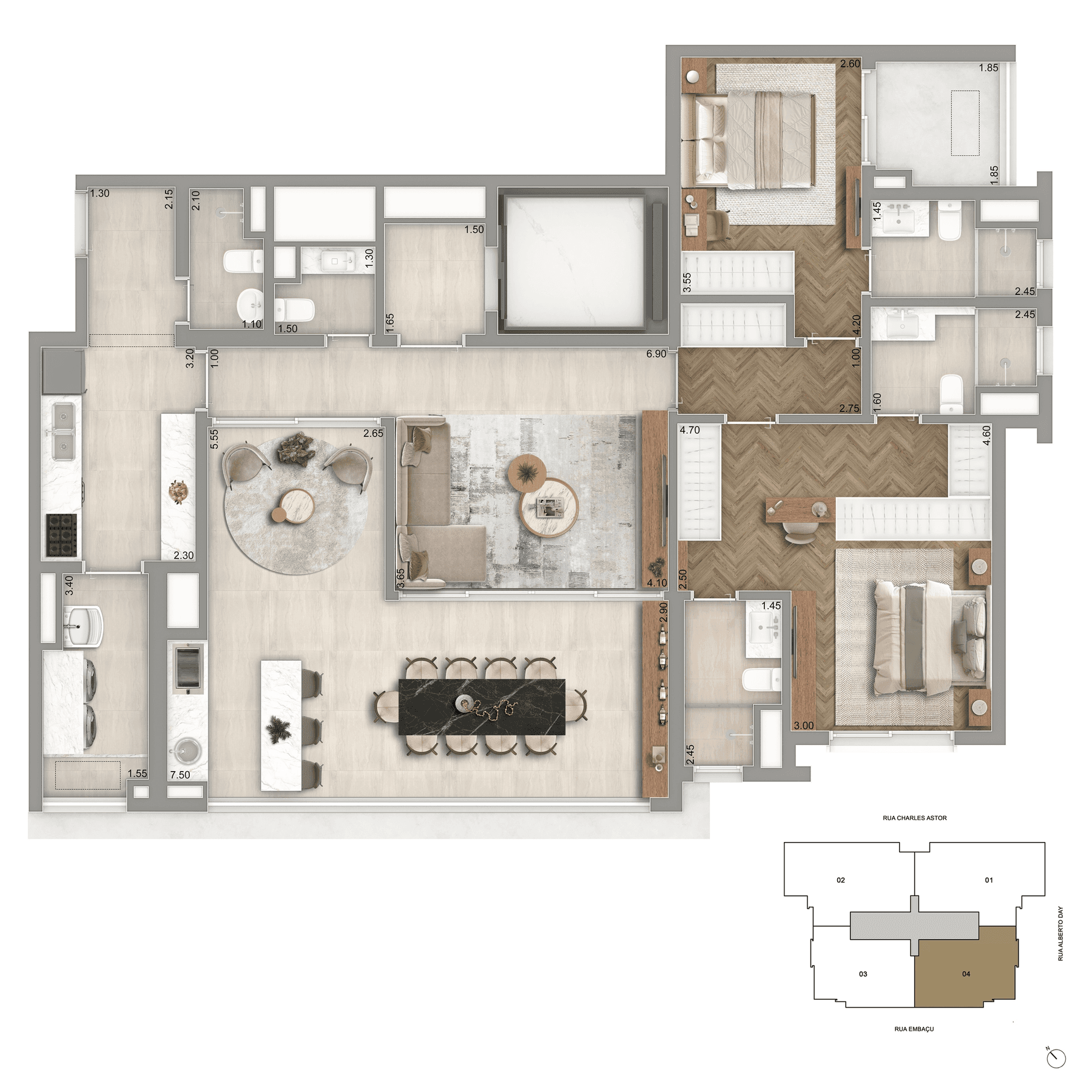 Planta 2 — The Garden Klabin