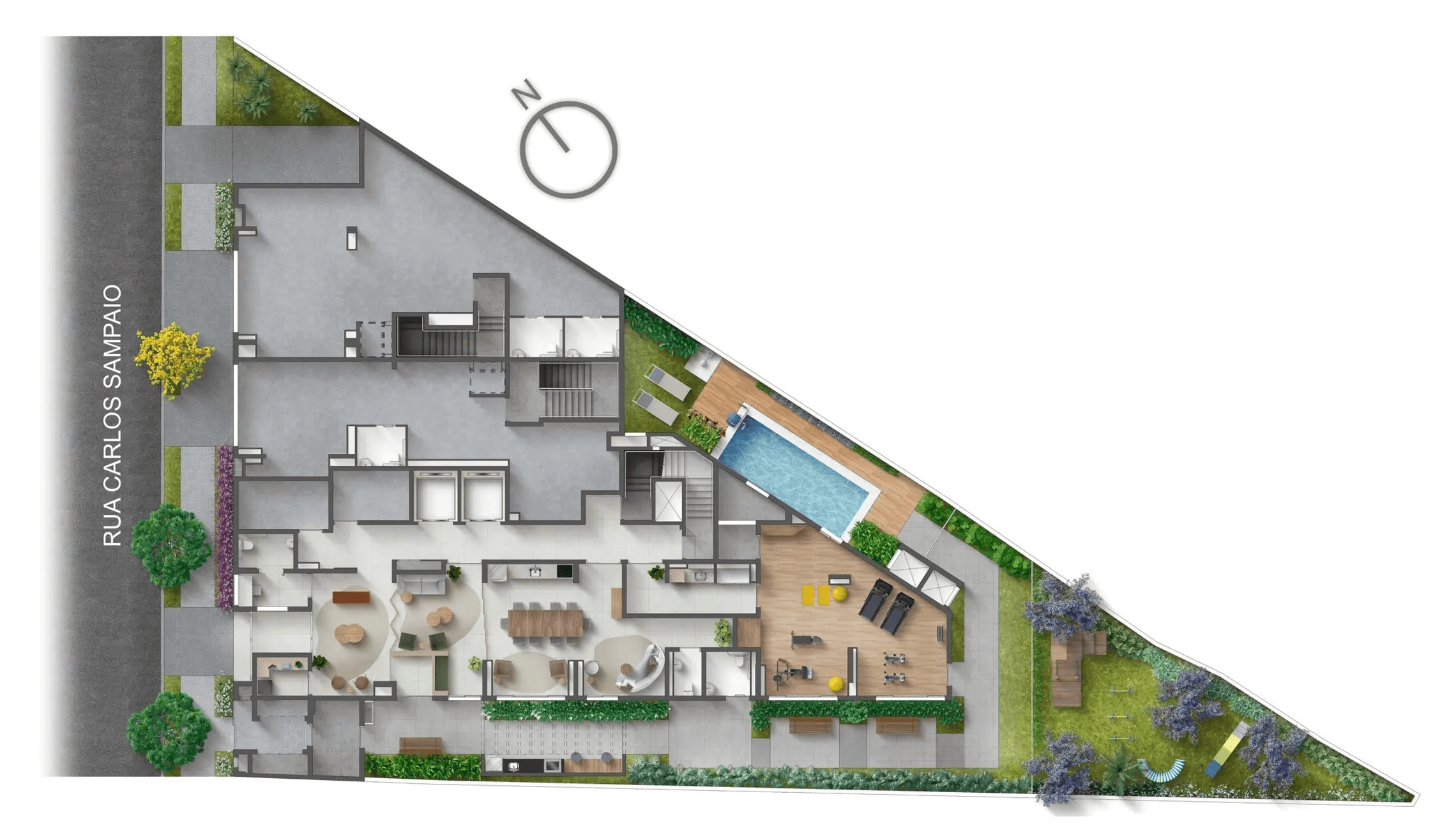 Planta 1 — Sampa 135 - Residencial