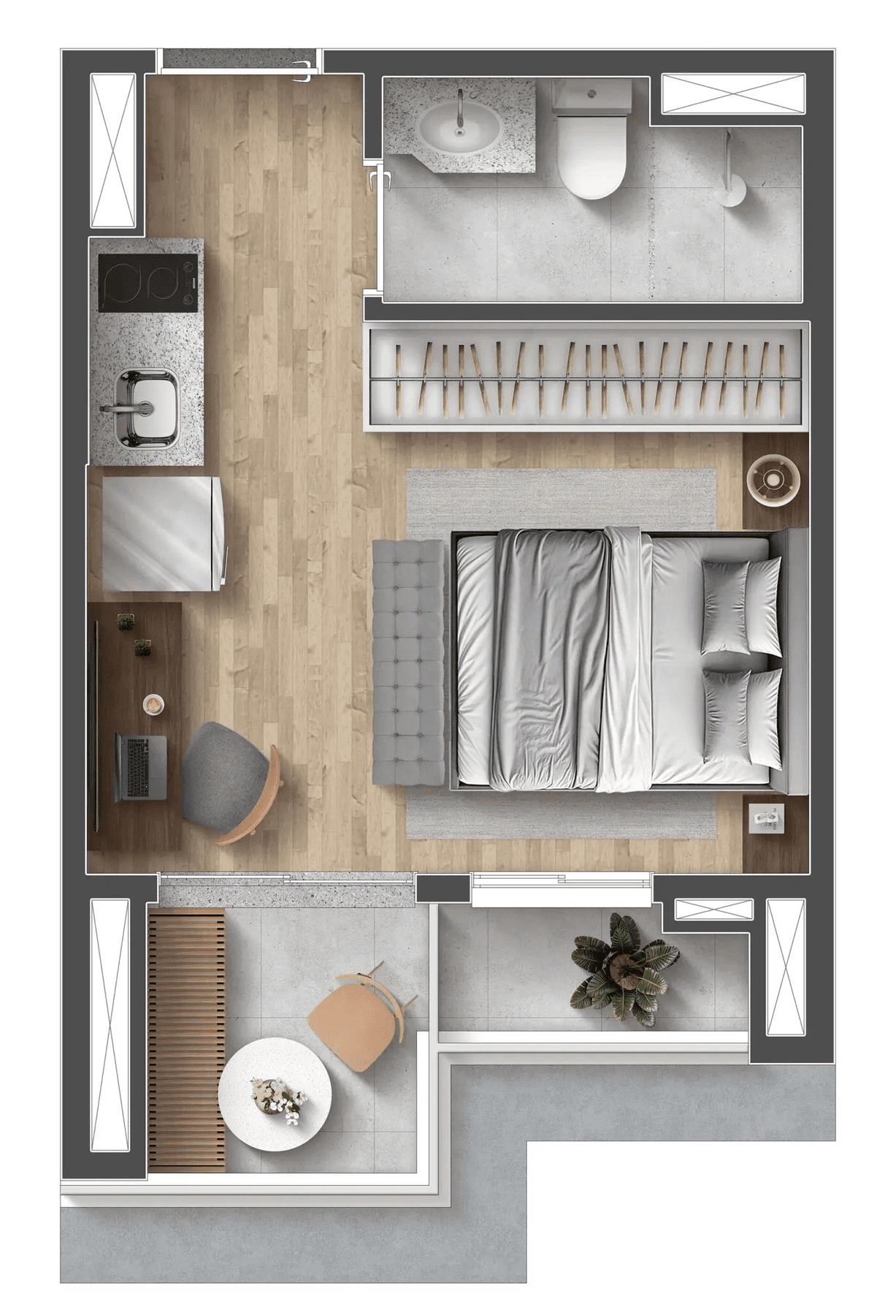 Planta 2 — Sampa 135 - Residencial