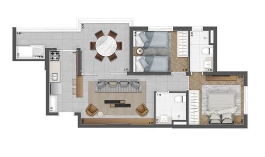Planta 3 — Upper Brooklin