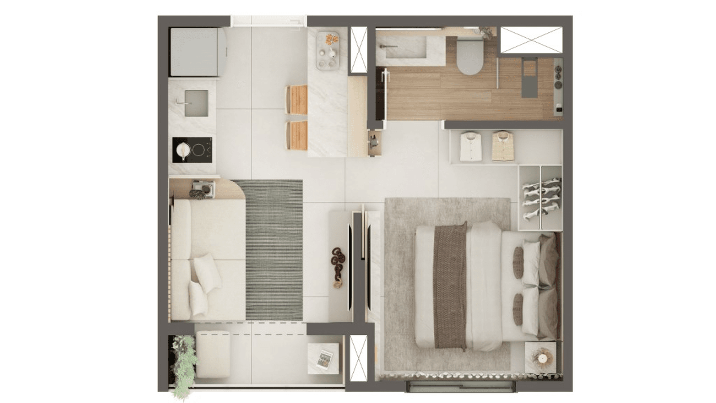 Planta 2 — Mundo Apto Elevato Pinheiros - Residencial