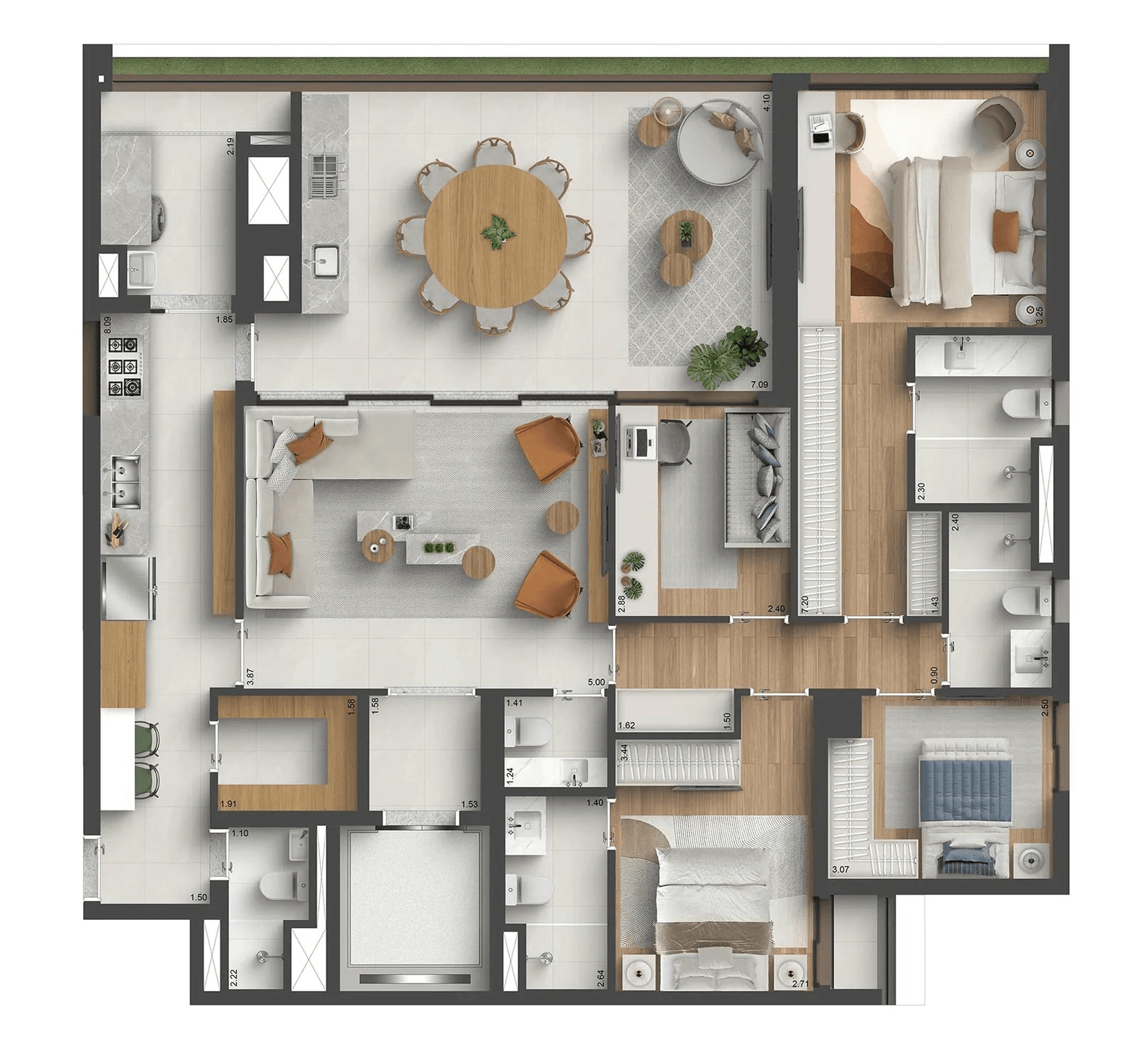 Planta 2 — Quarten Ibirapuera
