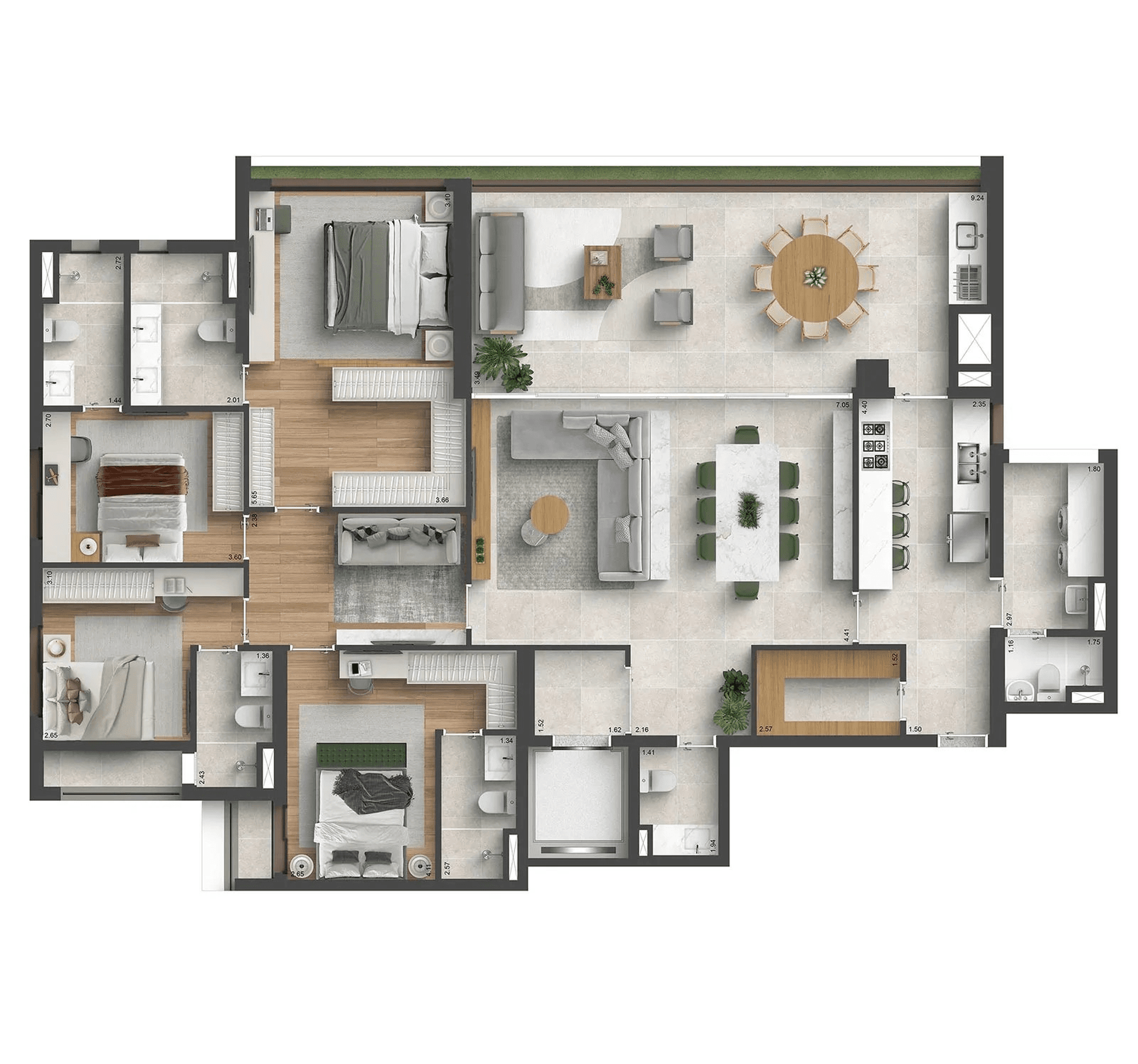 Planta 5 — Quarten Ibirapuera