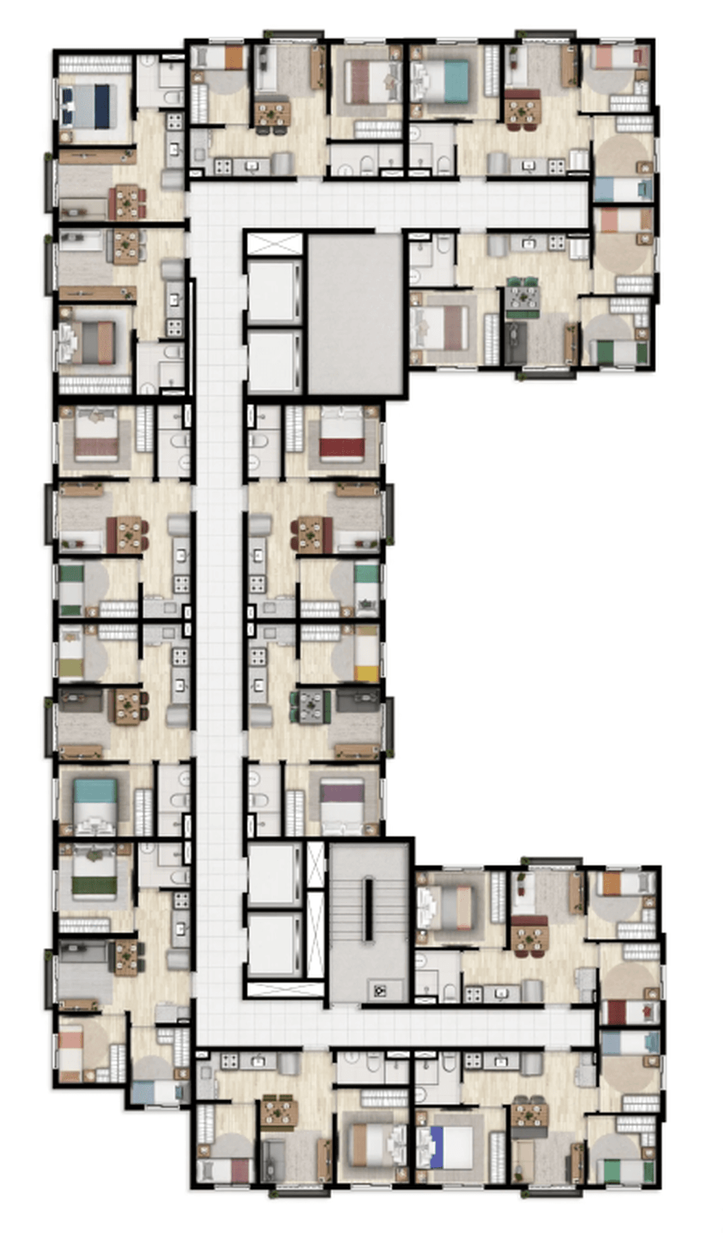 Planta 2 — Bem Viver Angélica - Residencial