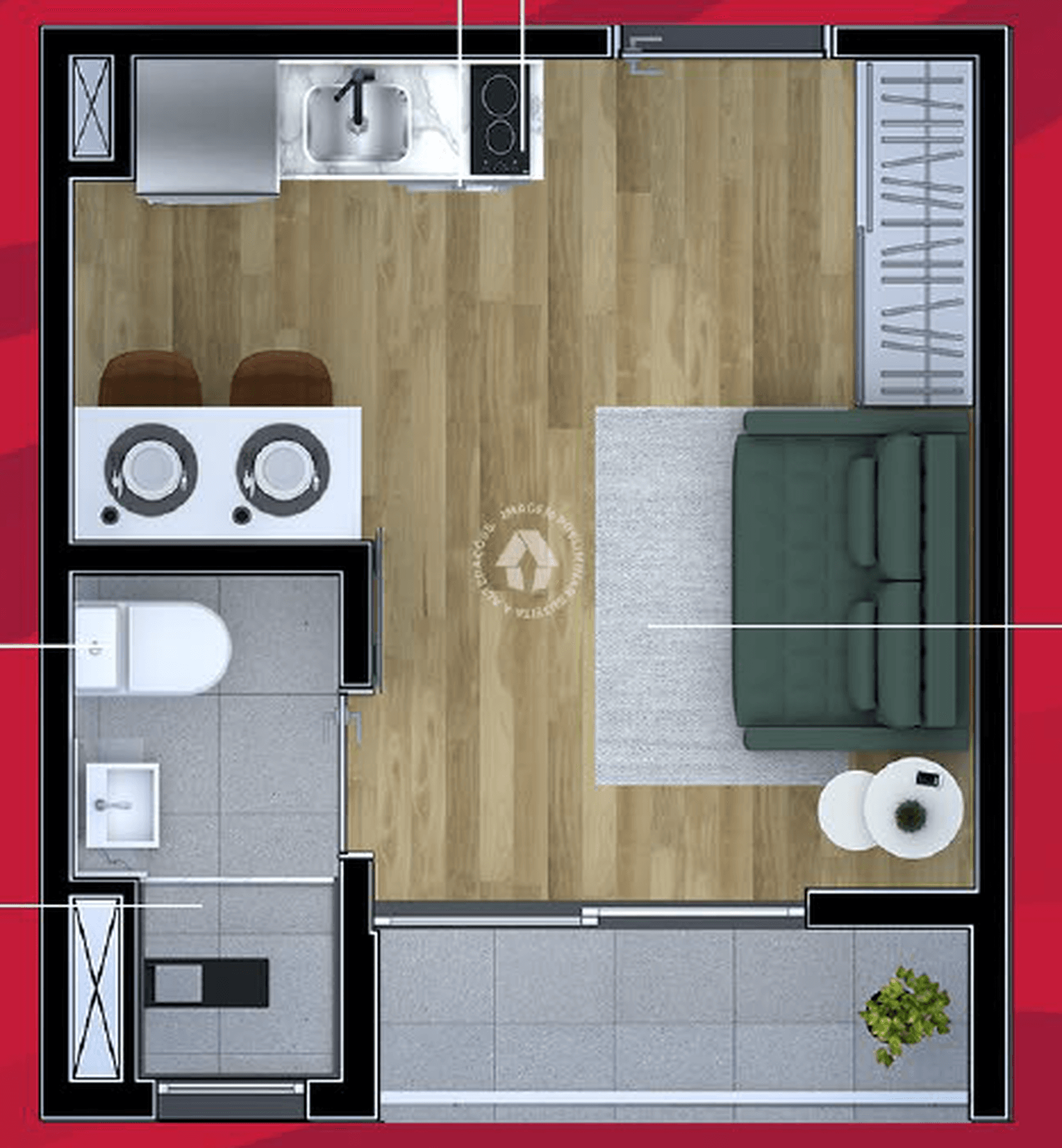 Planta 2 — Metrocasa Estação Perus