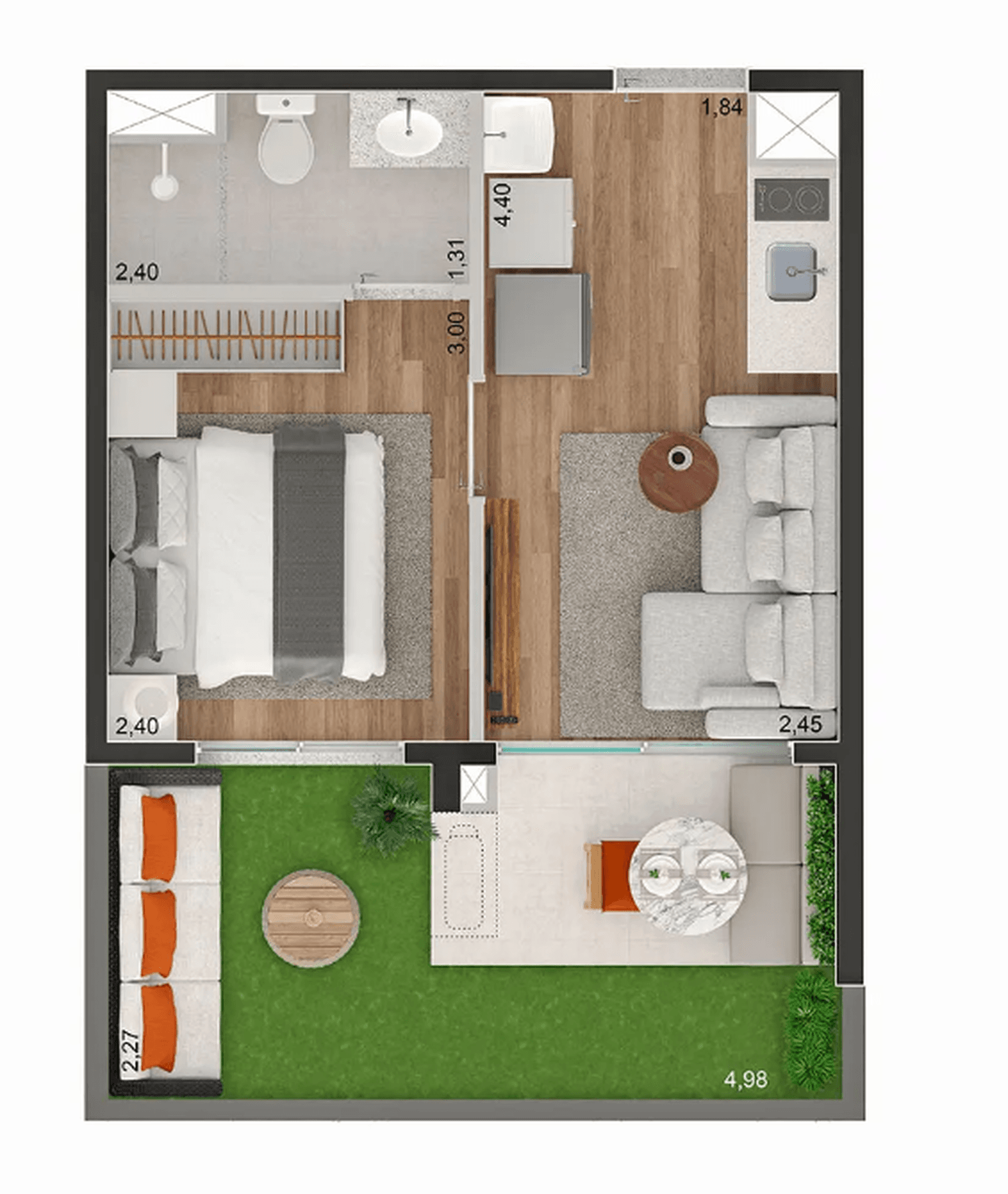 Planta 6 — Brooklin Sky Home Tower