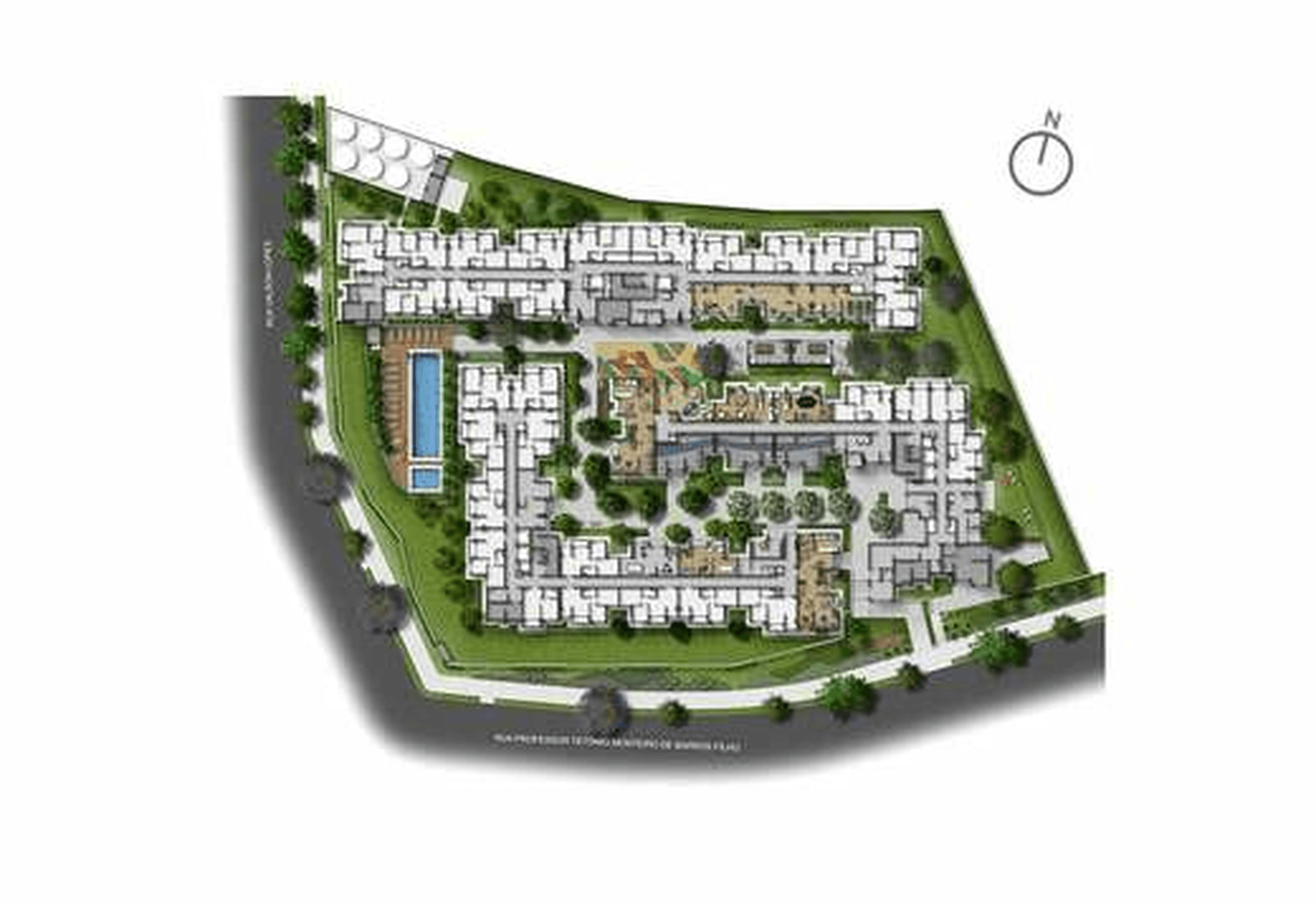 Planta 1 — Vibra Parque Cidade Universitária - Fase 2