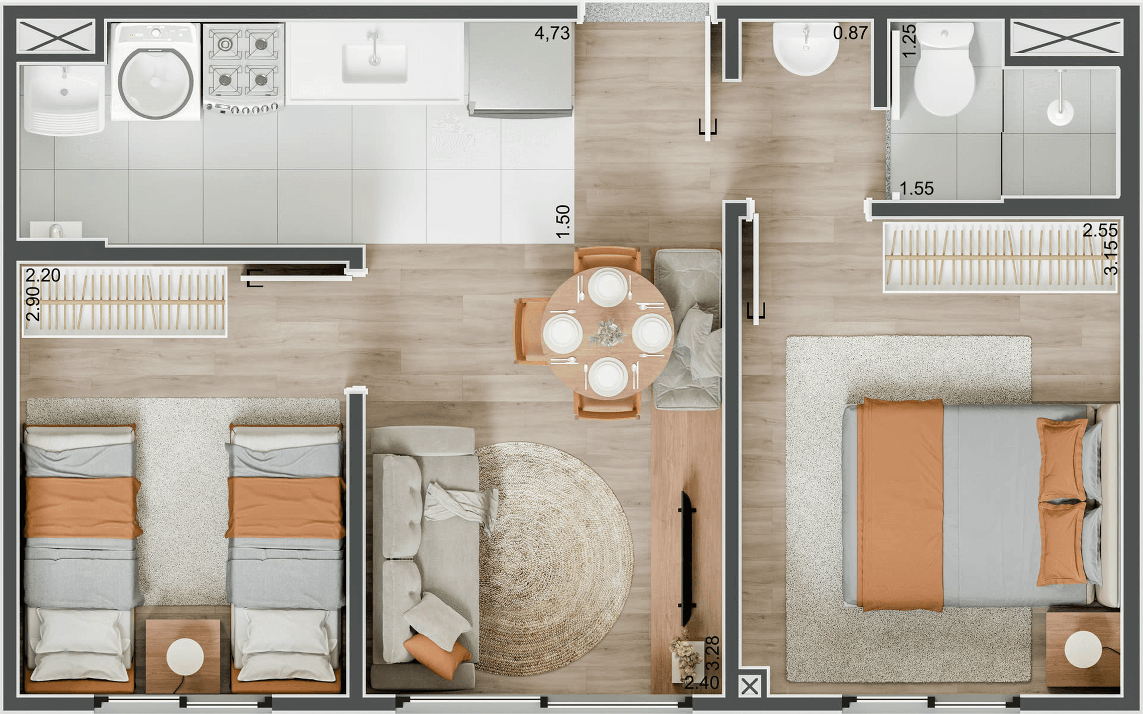 Planta 2 — HM Smart Marquês