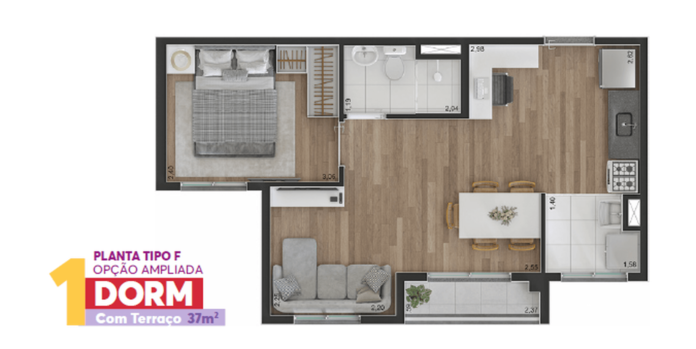 Planta 3 — Buono Bom Retiro