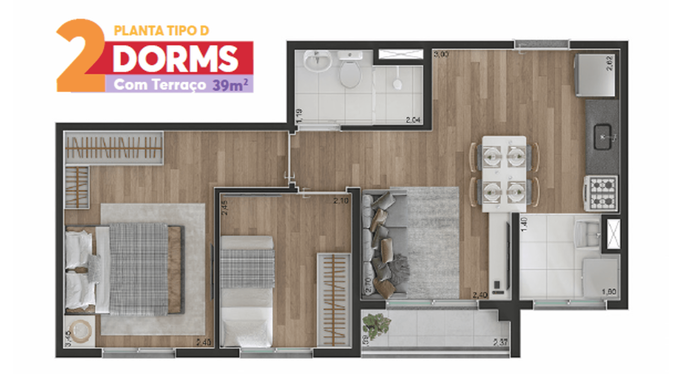 Planta 4 — Buono Bom Retiro