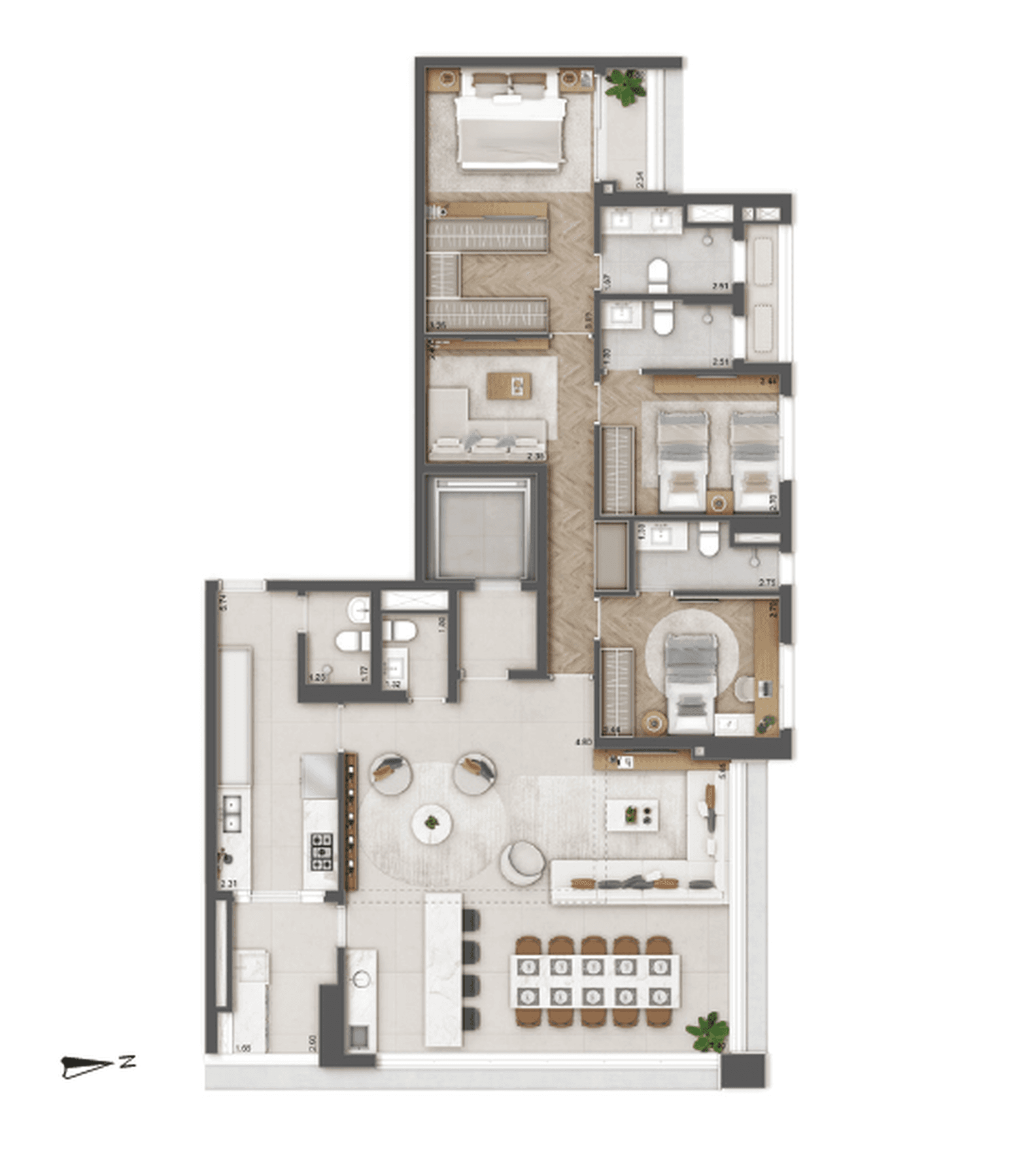 Planta 5 — Daslu Residences