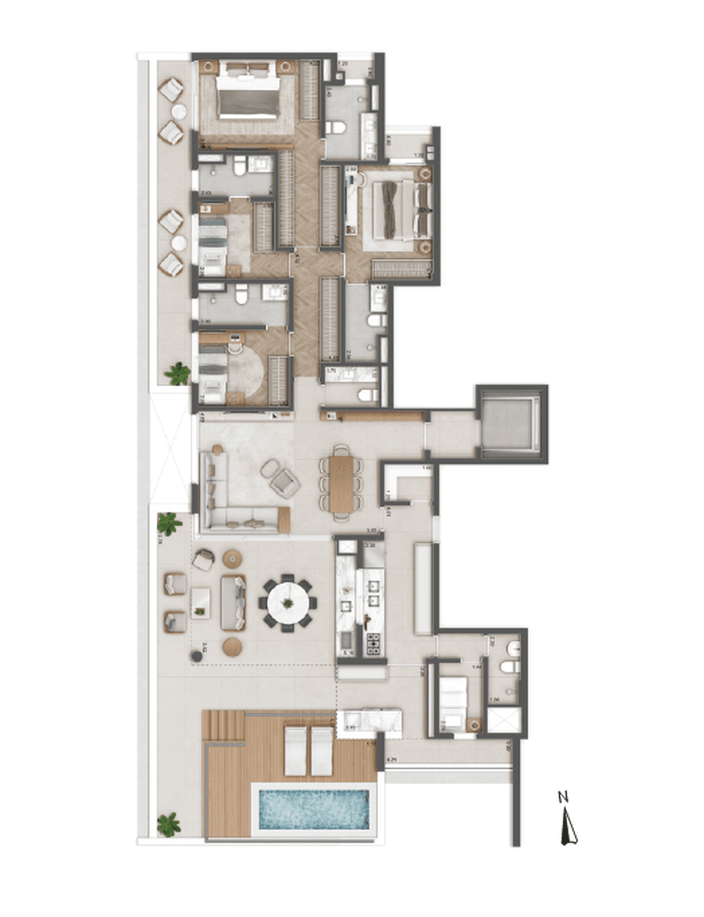 Planta 6 — Daslu Residences