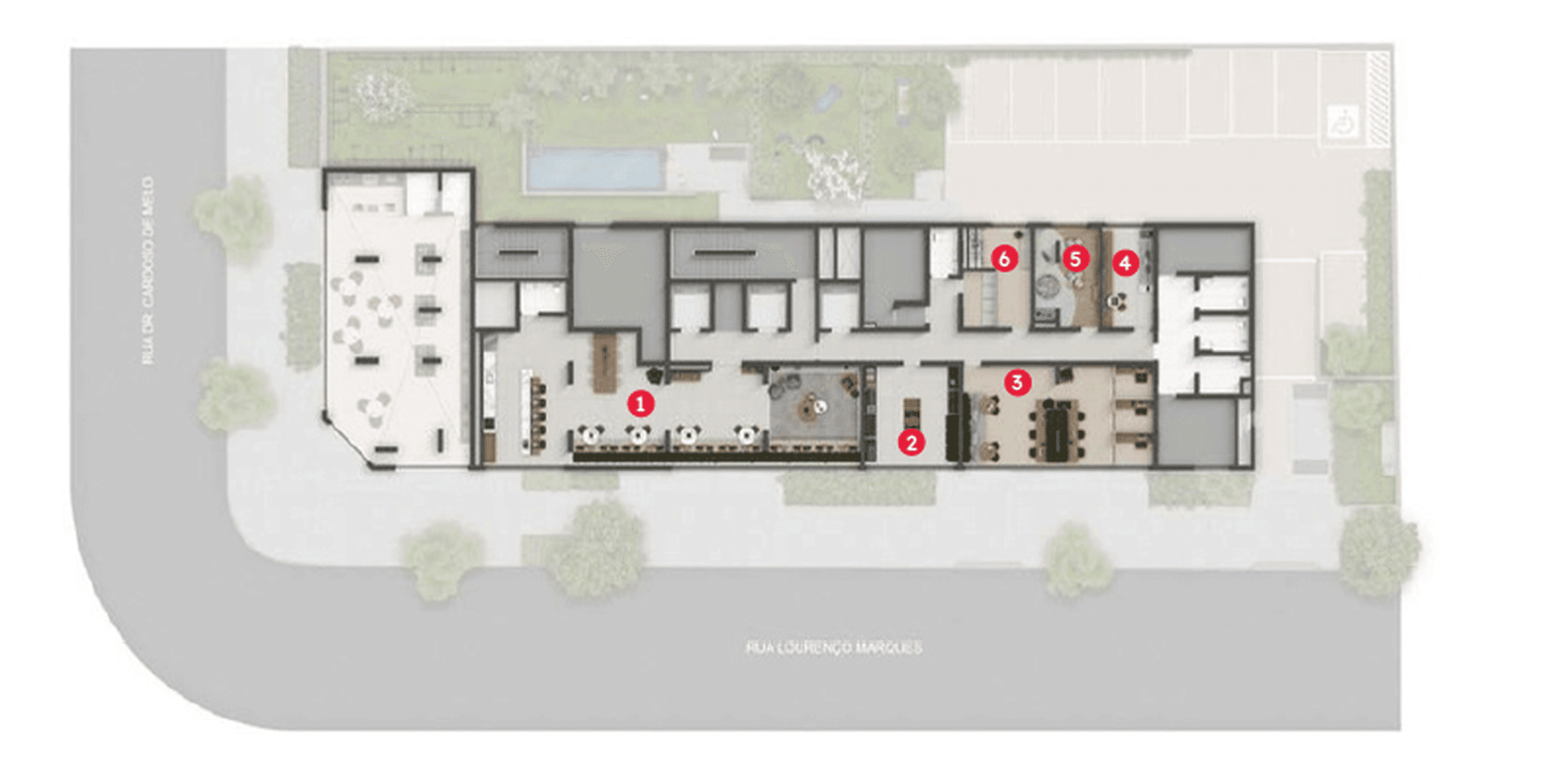 Planta 1 — Estilo Vila Olímpia - Residencial