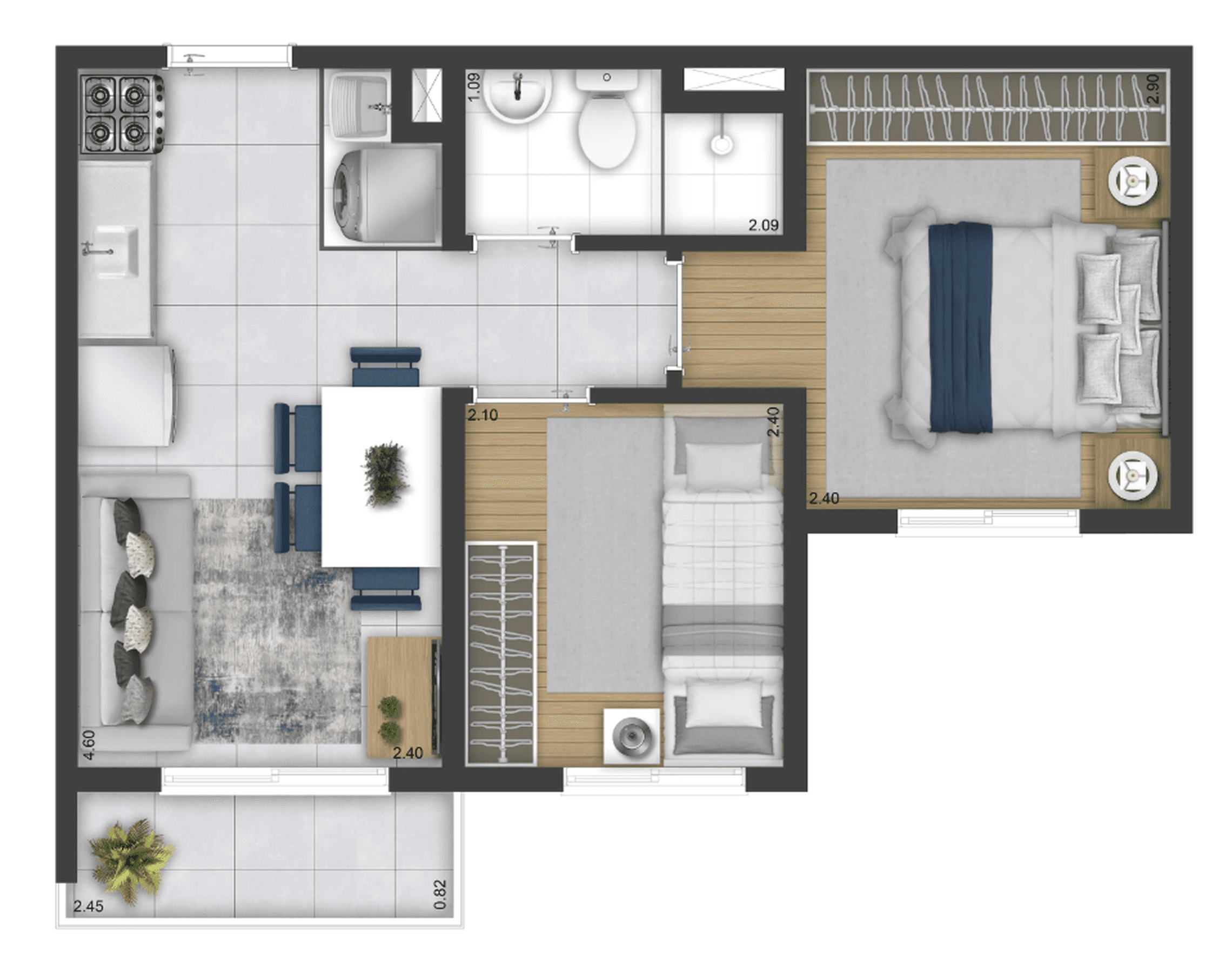 Planta 3 — Plano&Bosque do Carmo Seringueira
