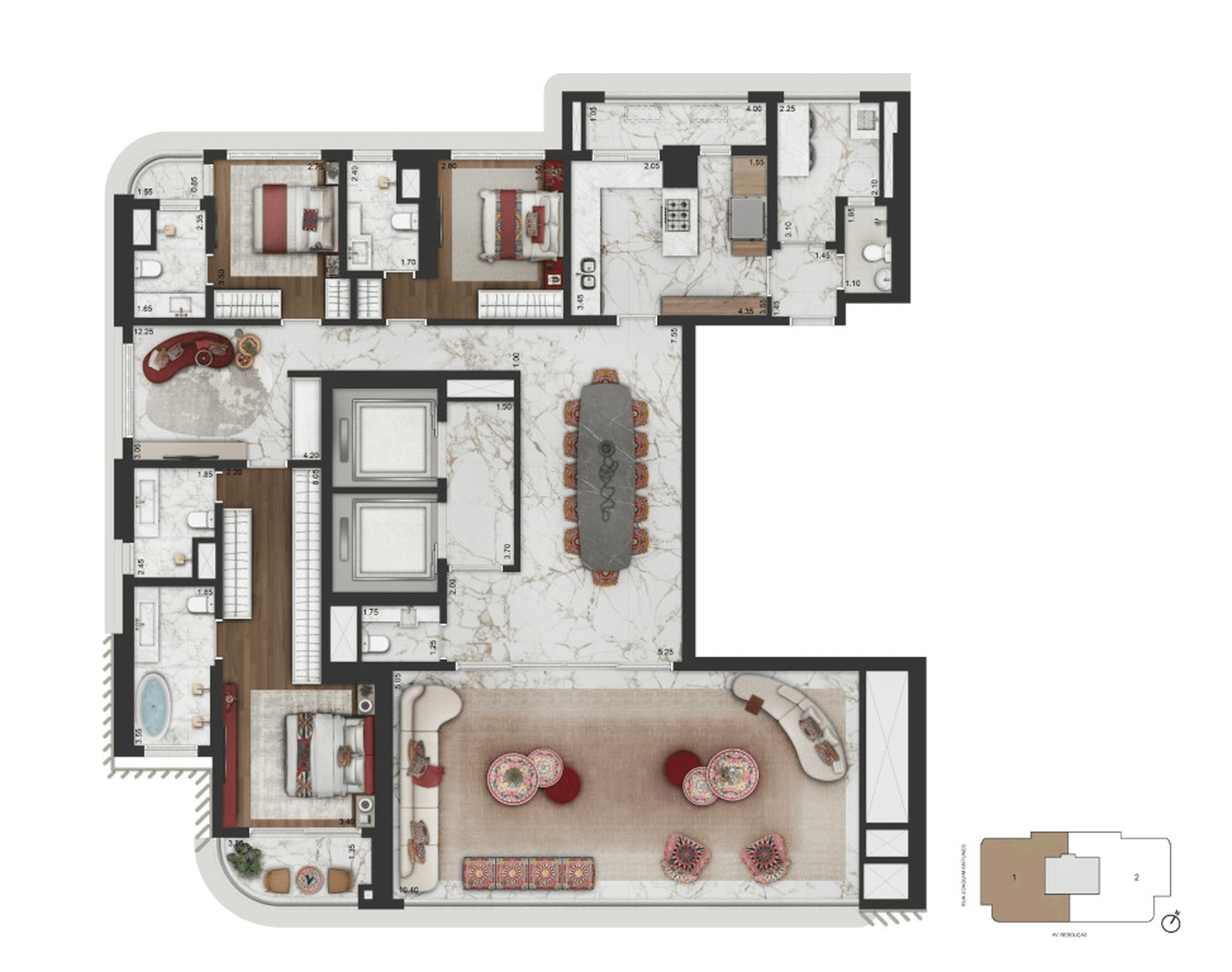 Planta 5 — Capri Lifestyle