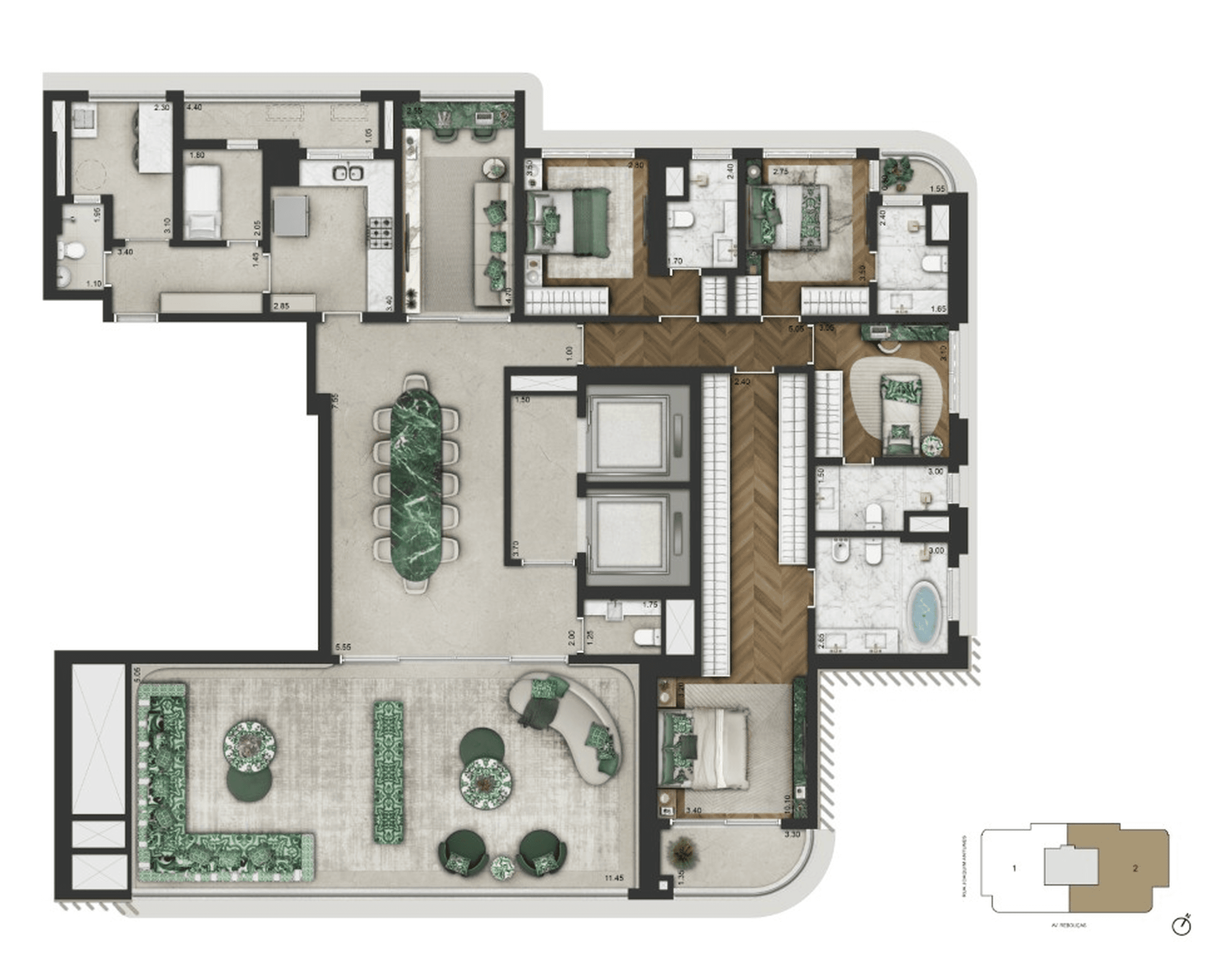 Planta 6 — Capri Lifestyle