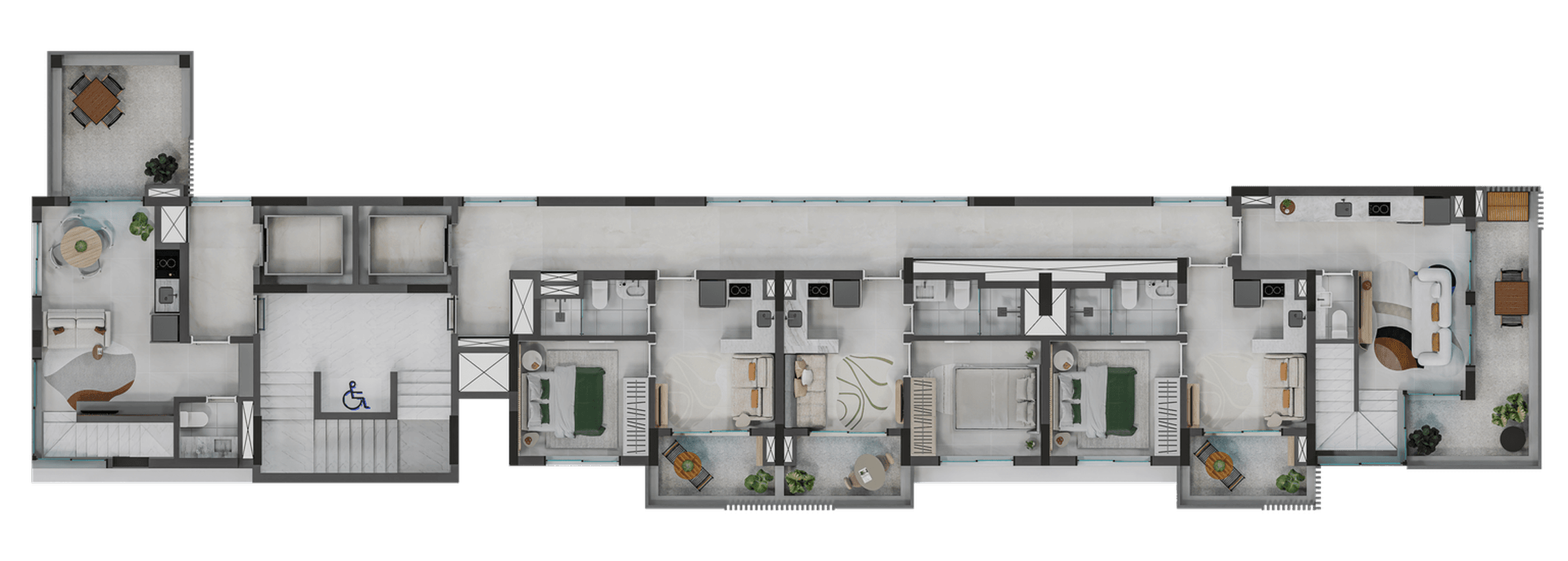 Planta 4 — Verde Città - Residencial