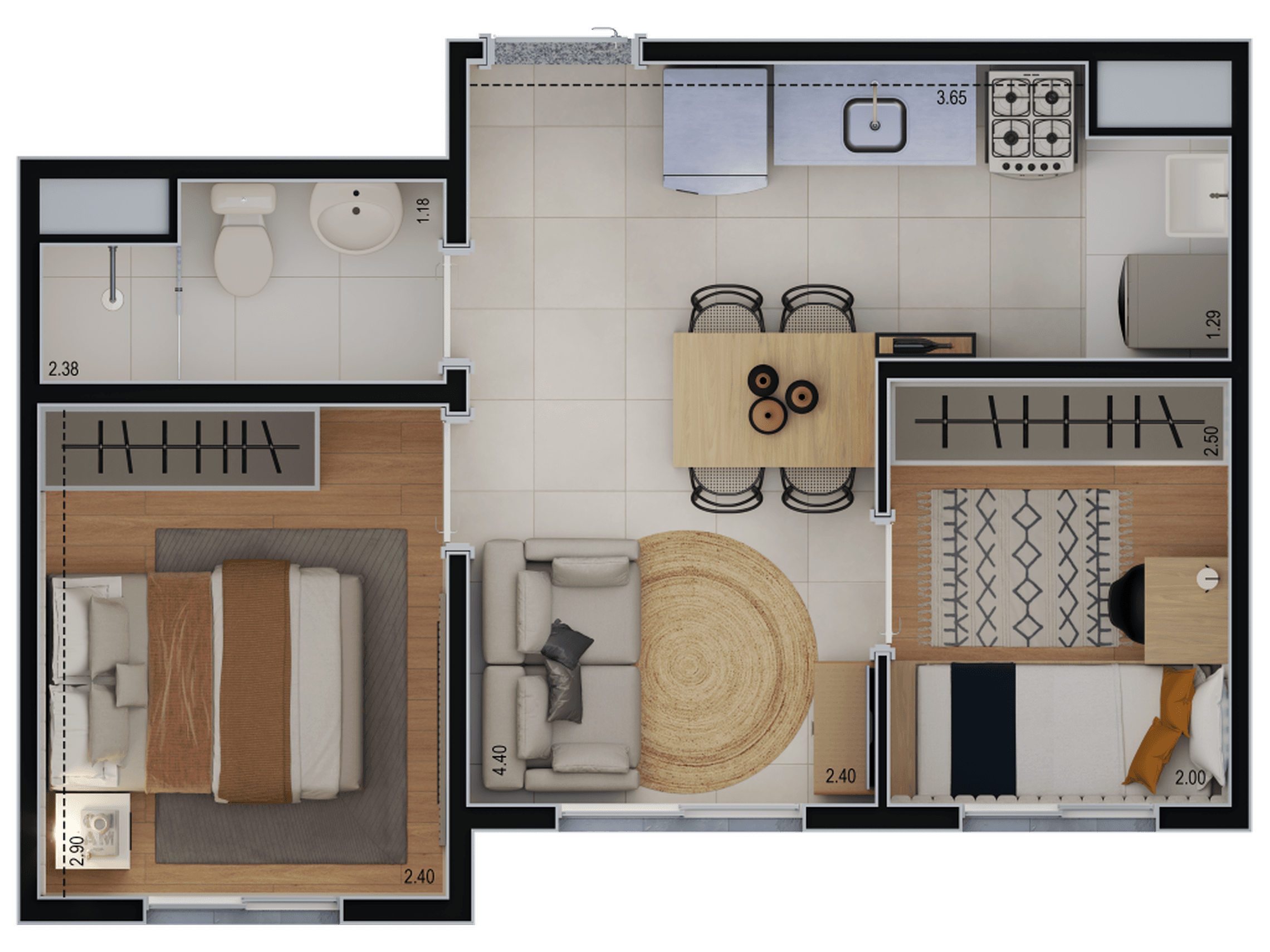 Planta 4 — Livus Jaraguá - Fase 1