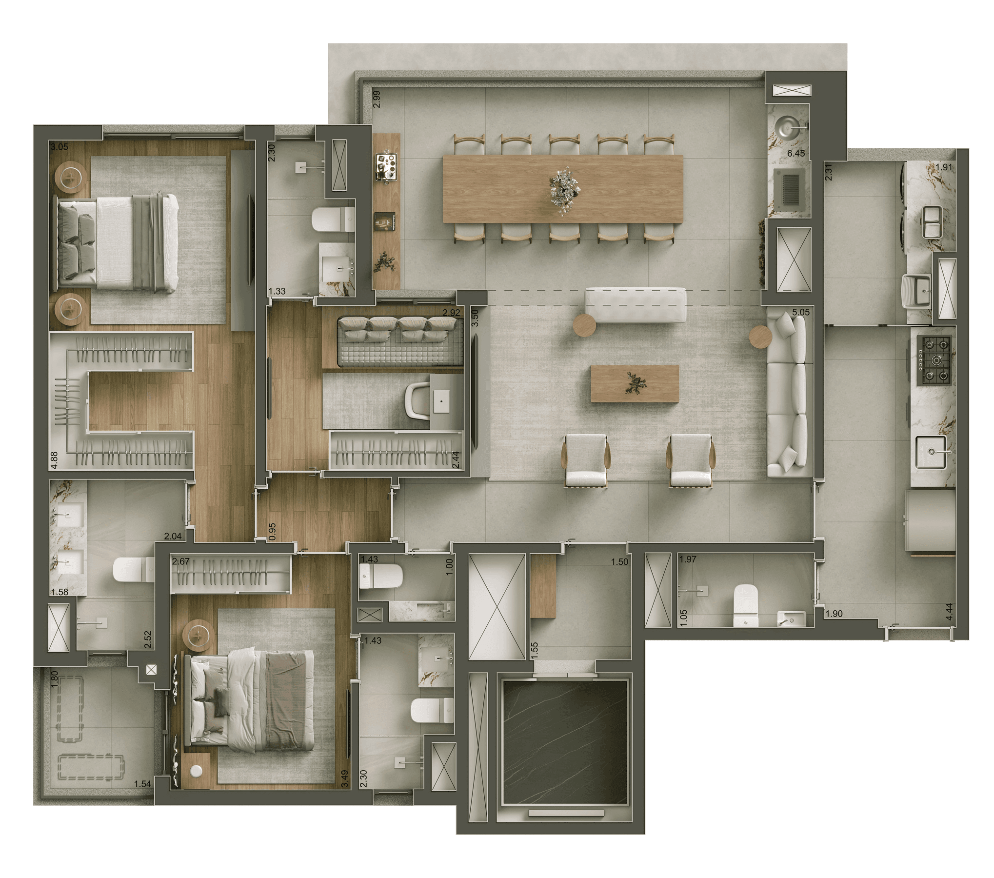 Planta 2 — Core Klabin