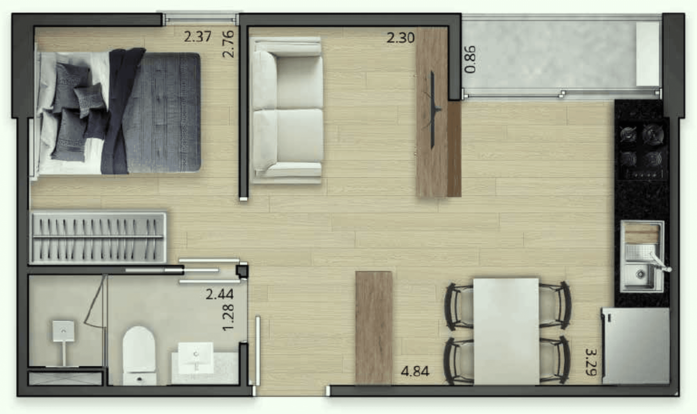 Planta 4 — Manacá