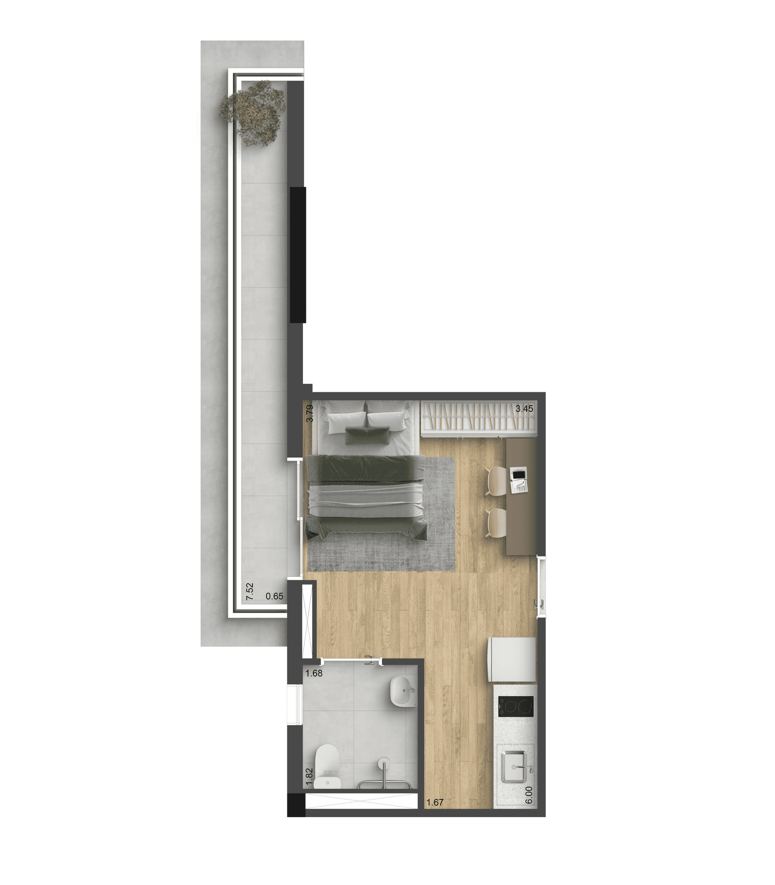 Planta 6 — Poema Liberdade - NR