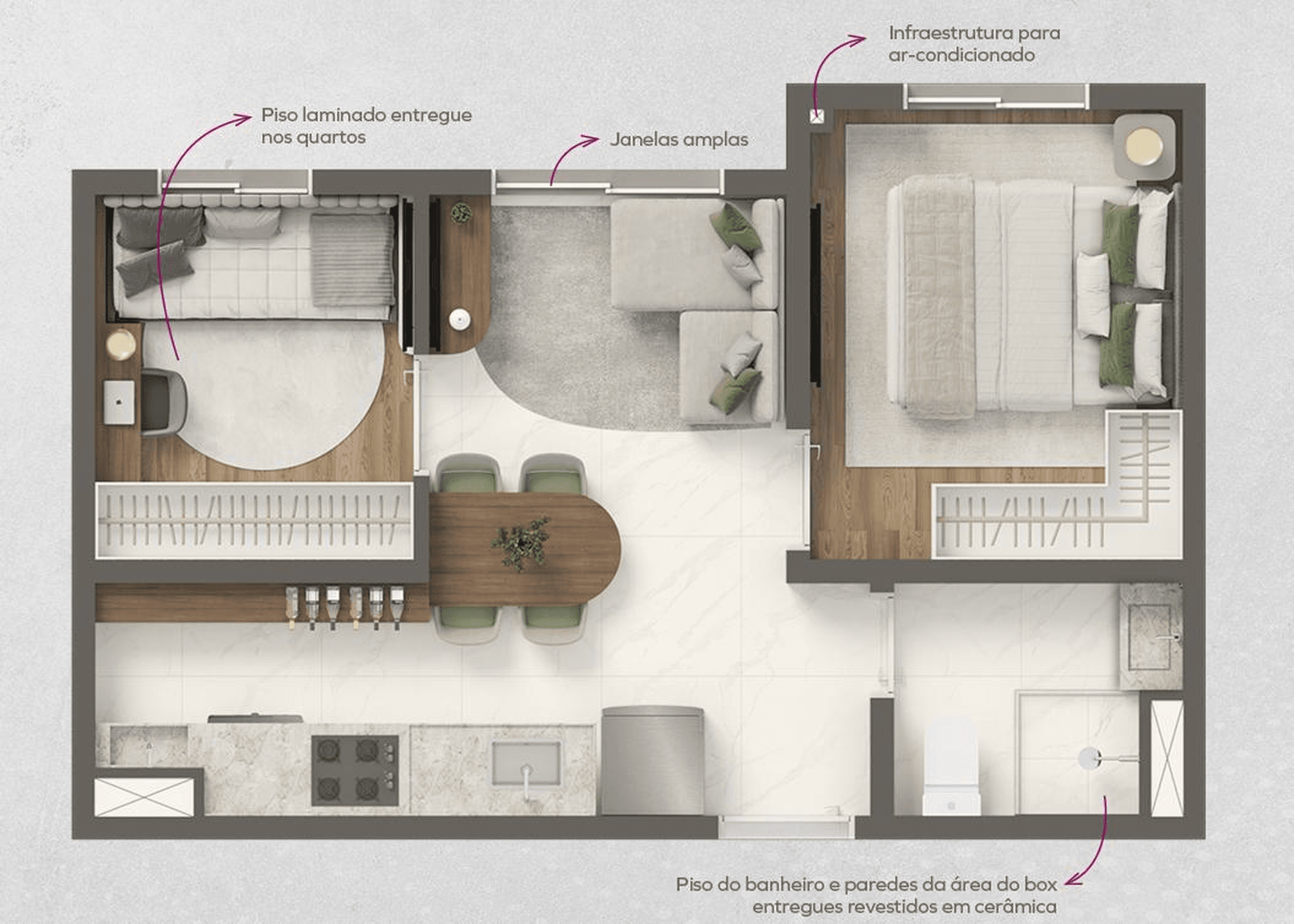 Planta 5 — Vivaz Connection Adolfo Pinheiro