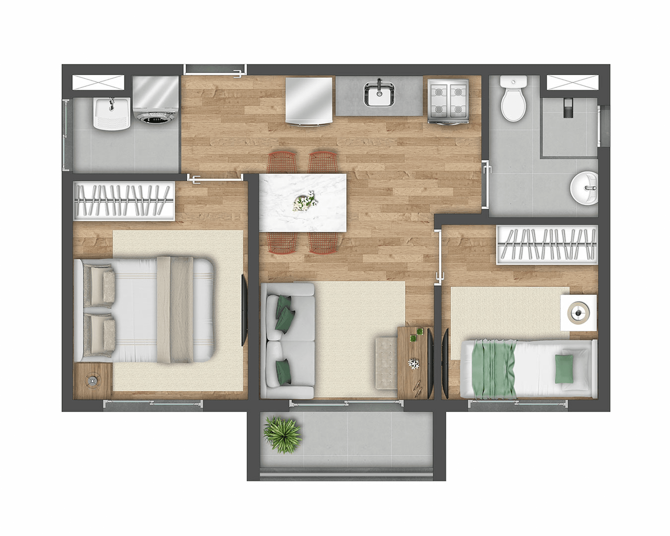 Planta 3 — Vibra Conselheiro Carrão