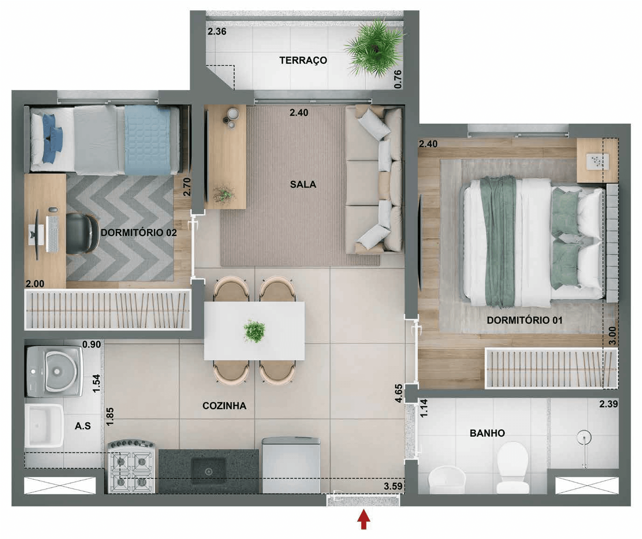 Planta 4 — Mérito Lapa