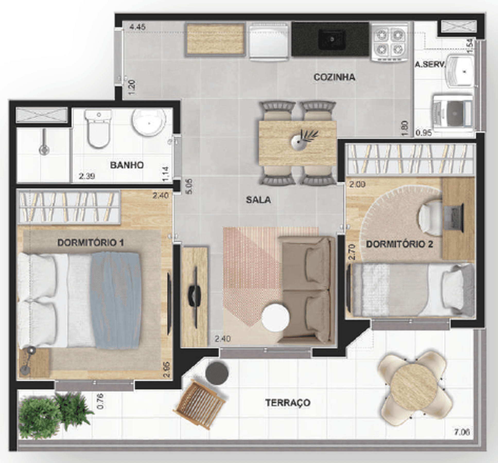 Planta 6 — Supreme Vila Romana